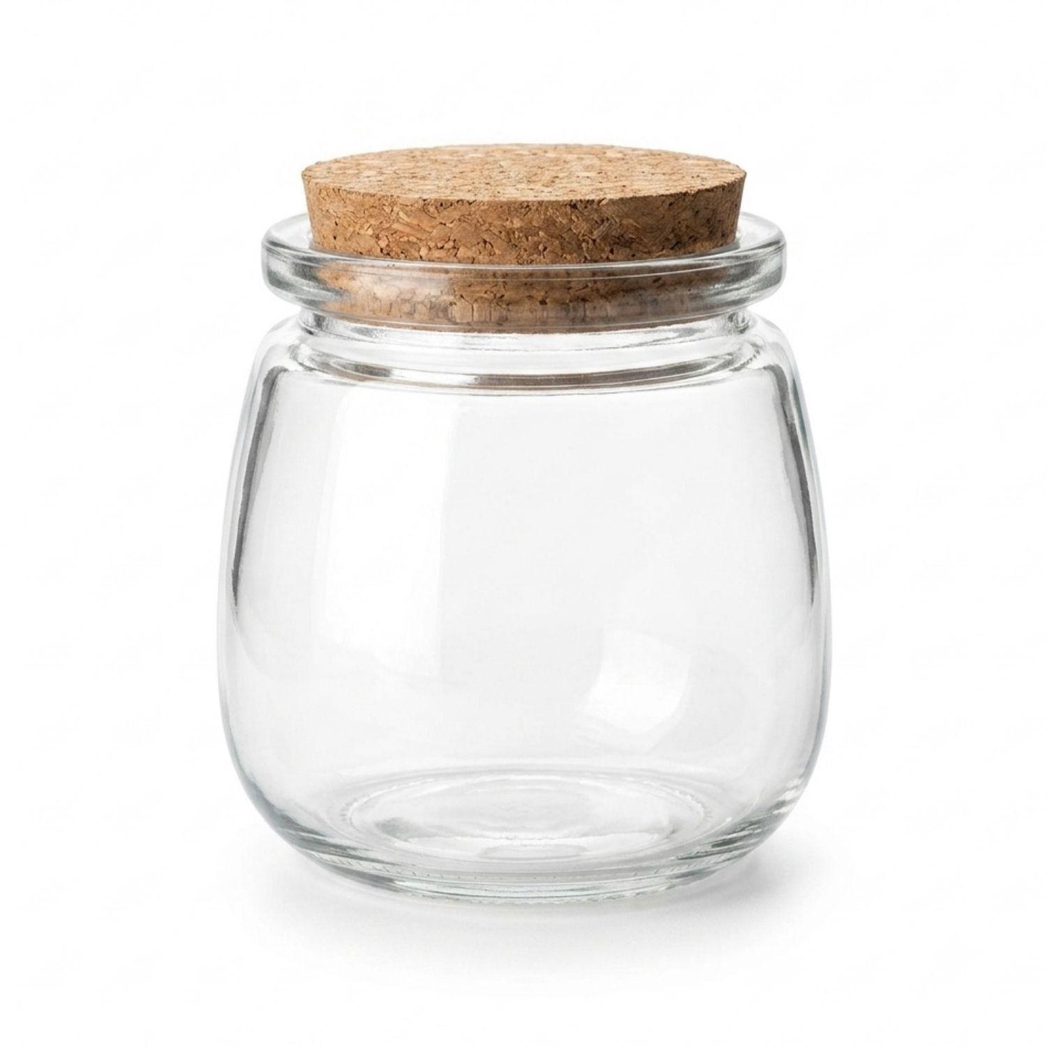 Set 30 Frascos Conservero 300mL Tapa Corcho Postres Conservas-1