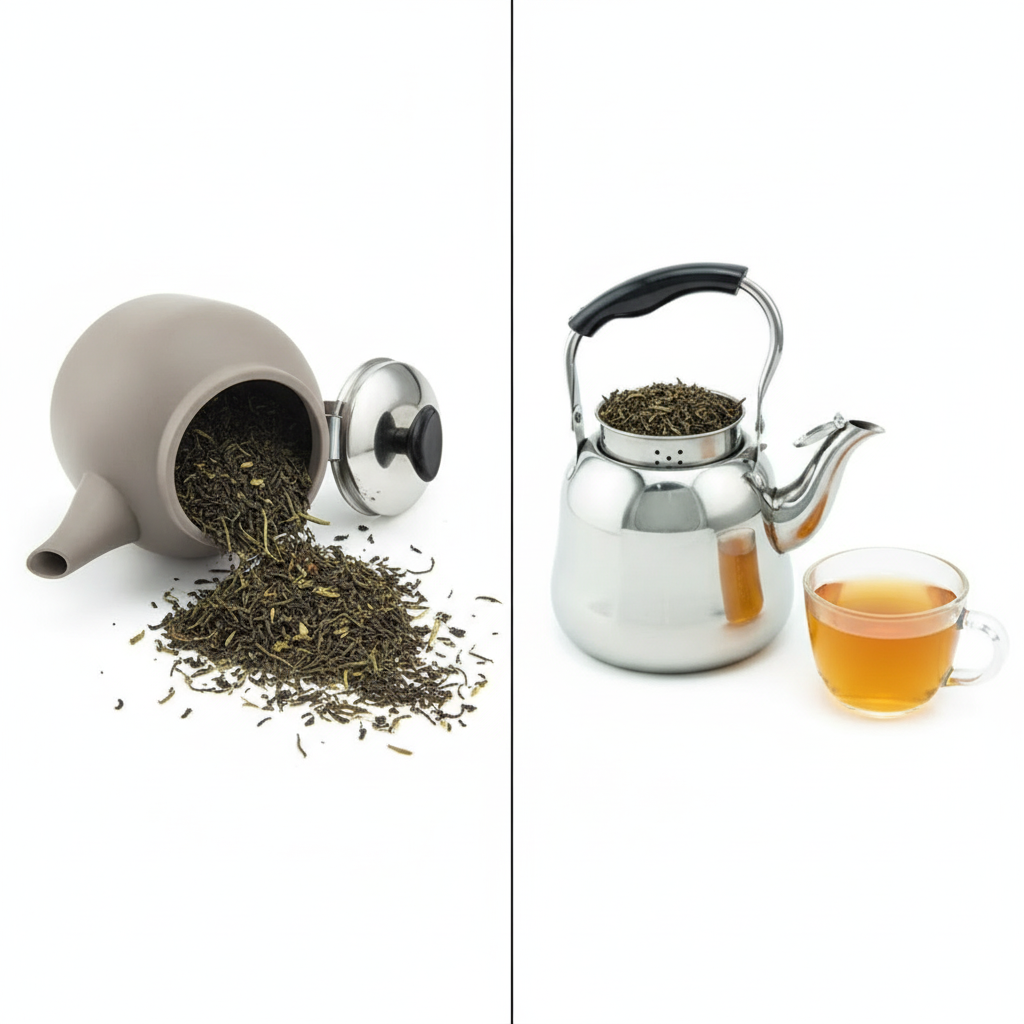 Tetera Acero Inoxidable 2000mL Filtro Infusiones Hervidor-7
