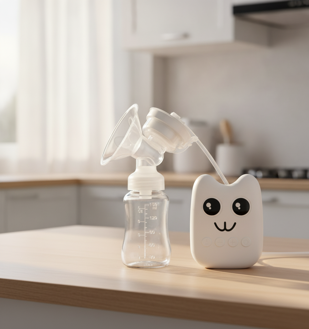 Extractor Leche Materna Eléctrico USB 2 Modos Mamadera 150ml-2