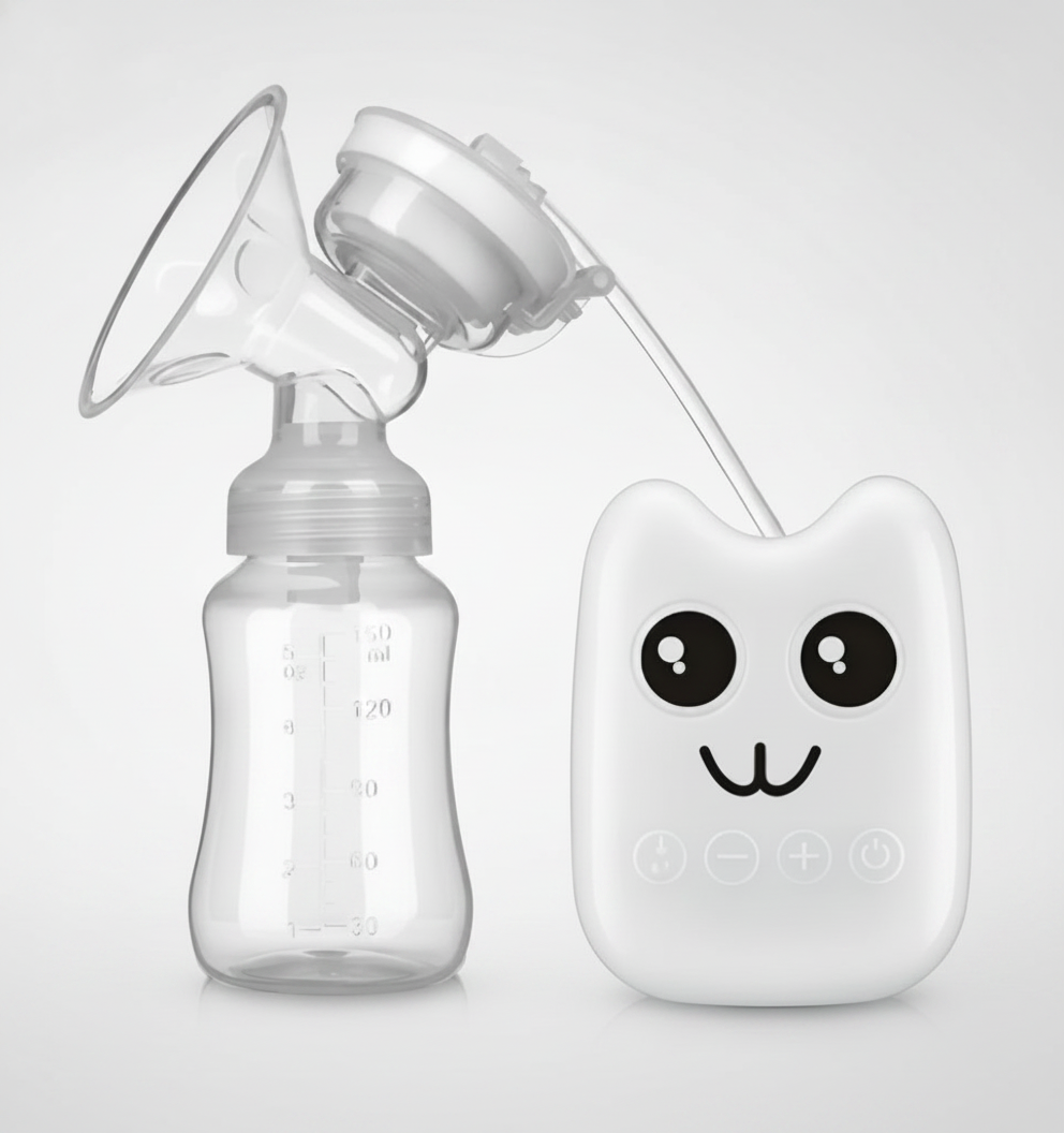 Extractor Leche Materna Eléctrico USB 2 Modos Mamadera 150ml-5