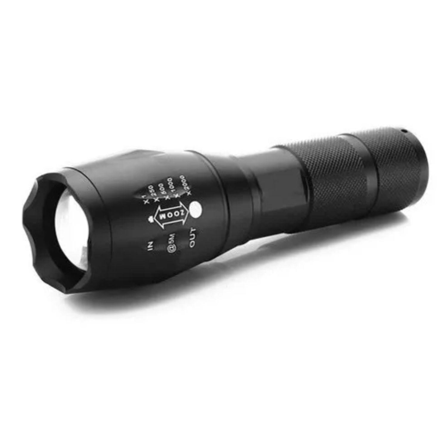 Linterna Led Cree Xml-t6 2000 Lumenes Recargable Cargador-1