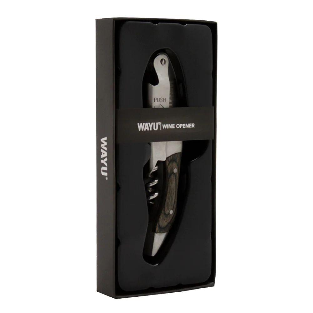 Abridor Vinos Wayu Sacacorchos Acero Cocteleria Profesional-4
