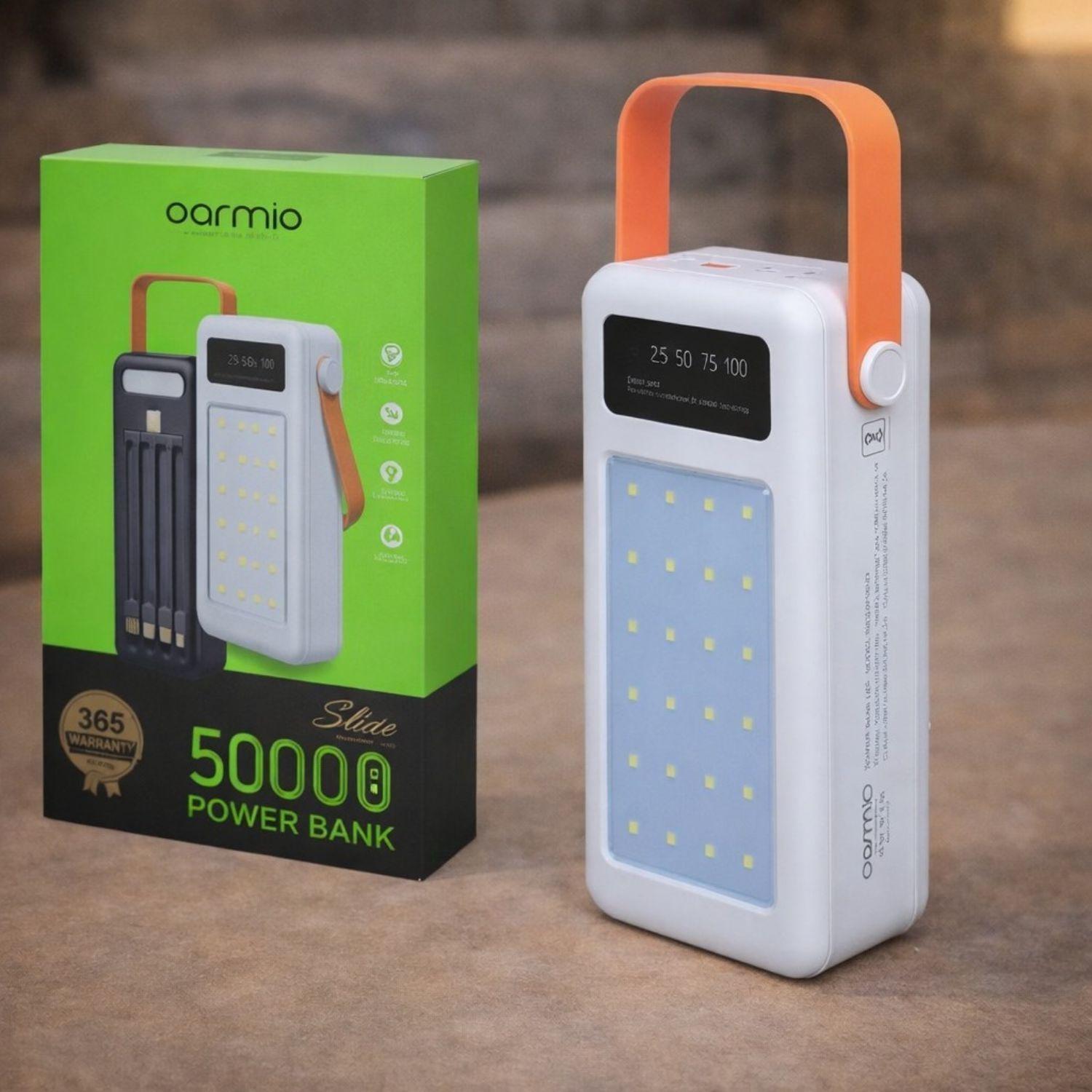 Batería Externa Power Bank 50000 Mah Blanco Powerbank-2