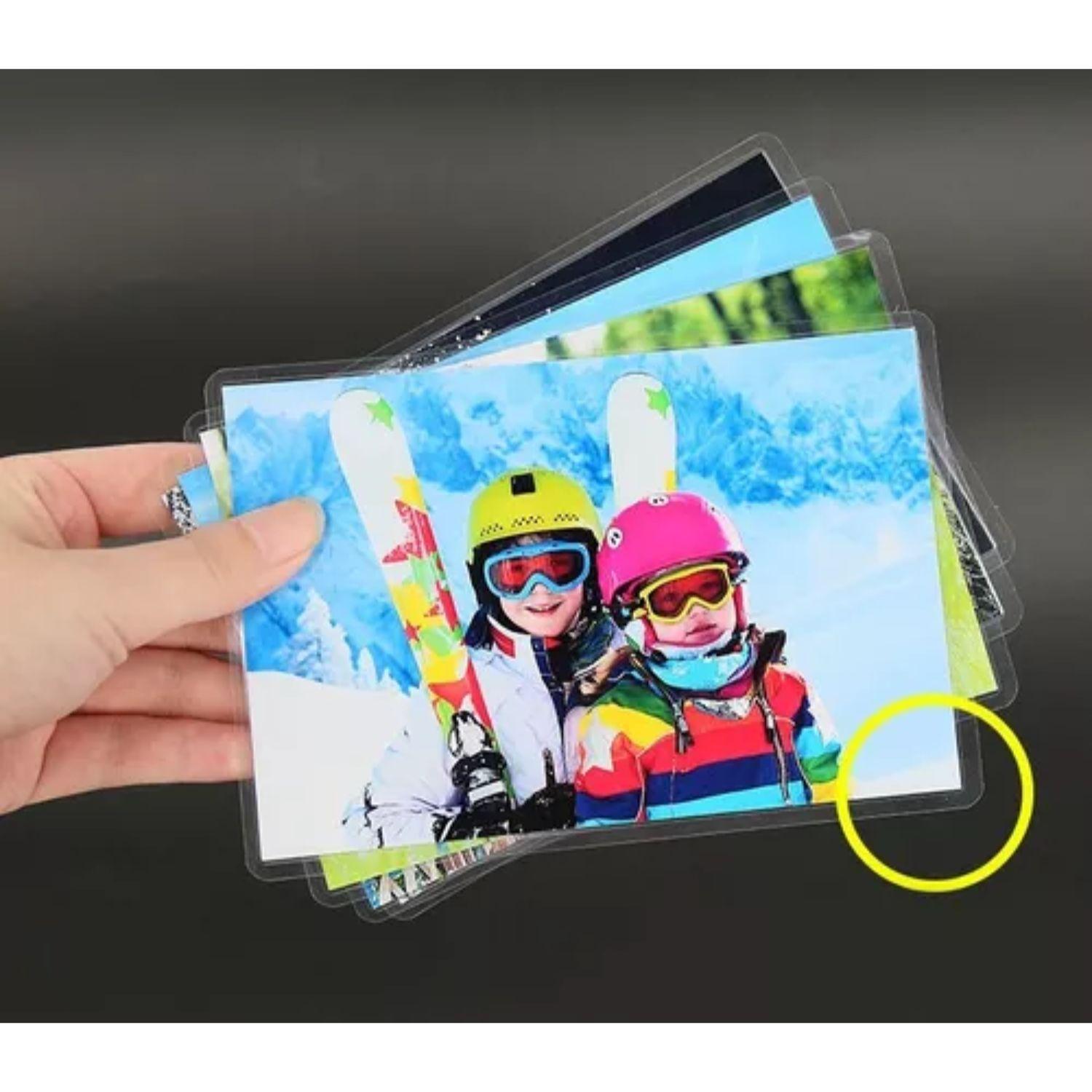 Pack 100 Laminas Termolaminadora 125mic 160x220mm Calidad-1