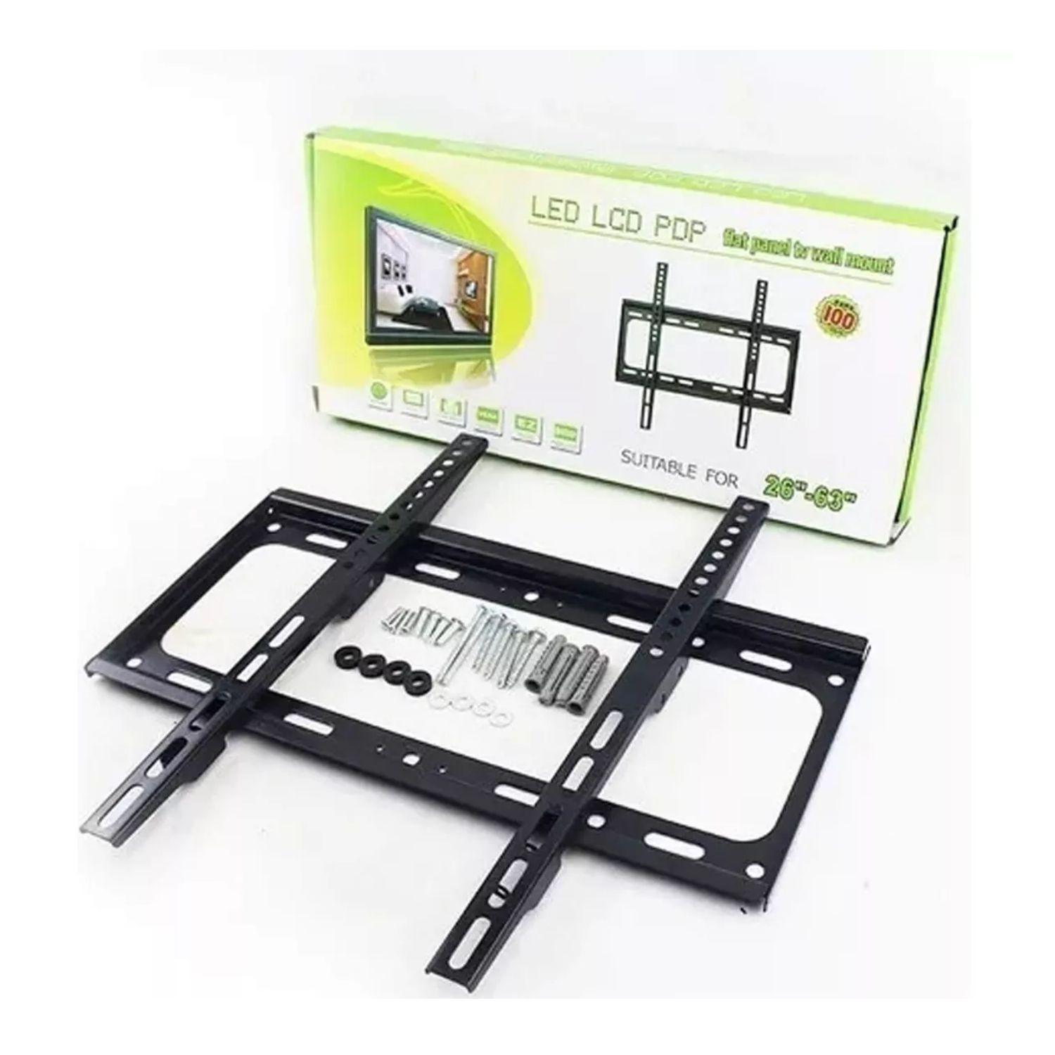 Soporte De Tv 26 A 63 Pulgadas Fijo Hasta 46cm Negro-2