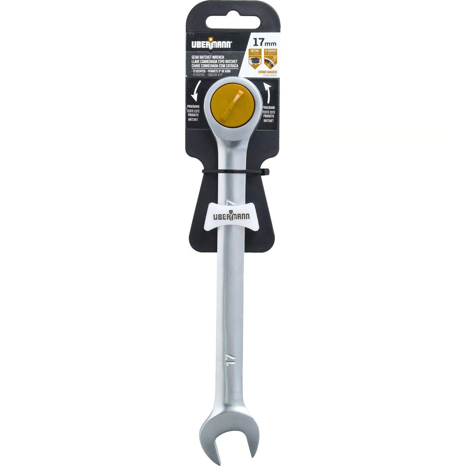Llave Punta Corona con Chicharra 17mm Herramienta Profesional-2