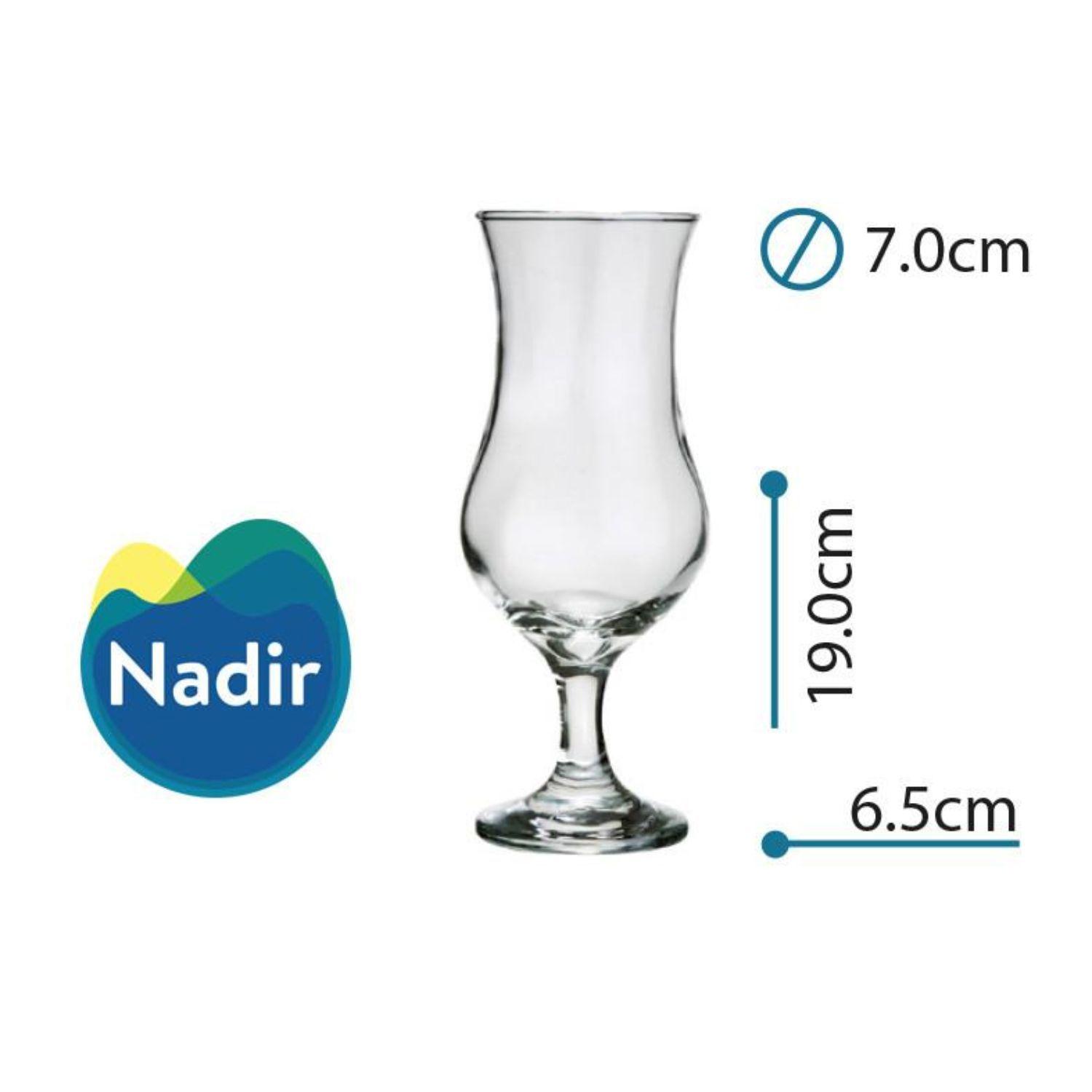 Set 6 Copas Windsor Cocktail 380 mL Vidrio Elegante Nadir-3