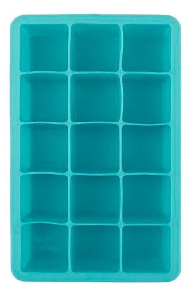 Molde Bandeja Para Hacer Hielo Silicona 15 Cavidades 18 Cm-0