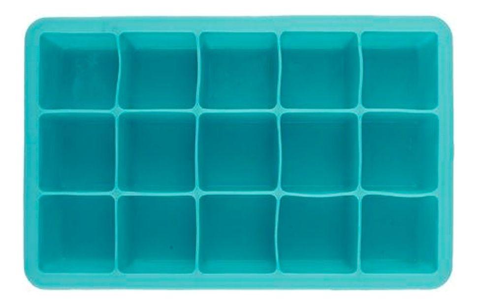 Molde Bandeja Para Hacer Hielo Silicona 15 Cavidades 18 Cm-1