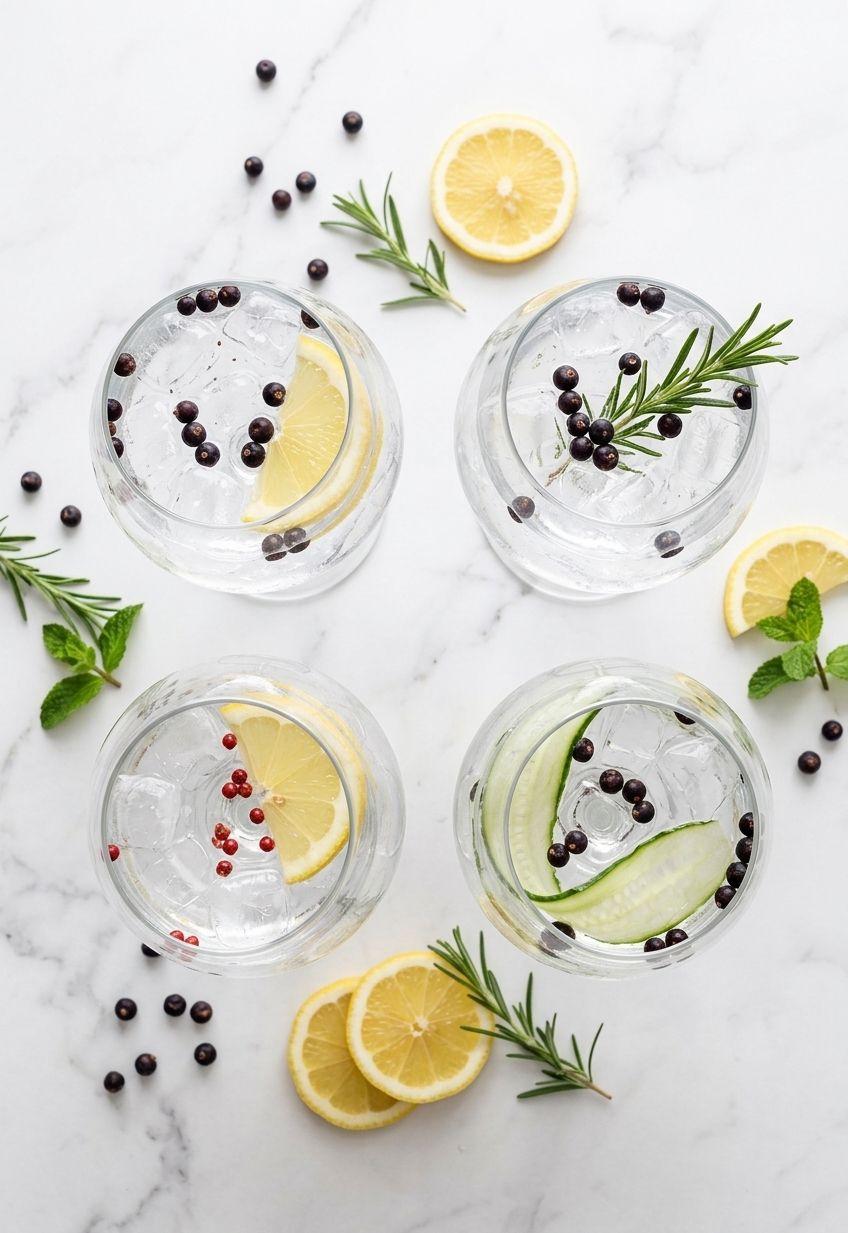 Set 4 Copas Gin Tonic Balon 450ml Glasso Ginebra Vidrio Bar-6
