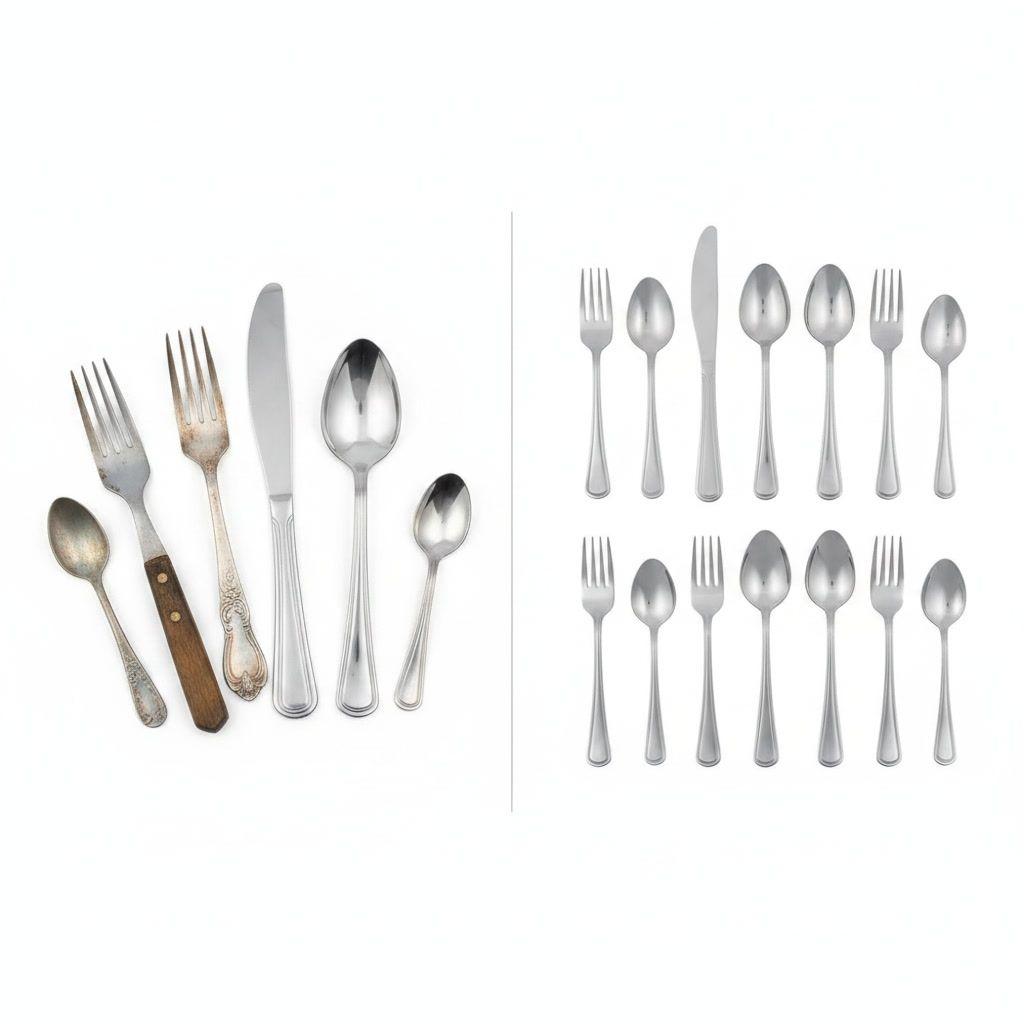 Set Cubiertos 24 Piezas Acero Inoxidable Krons Lincoln-7
