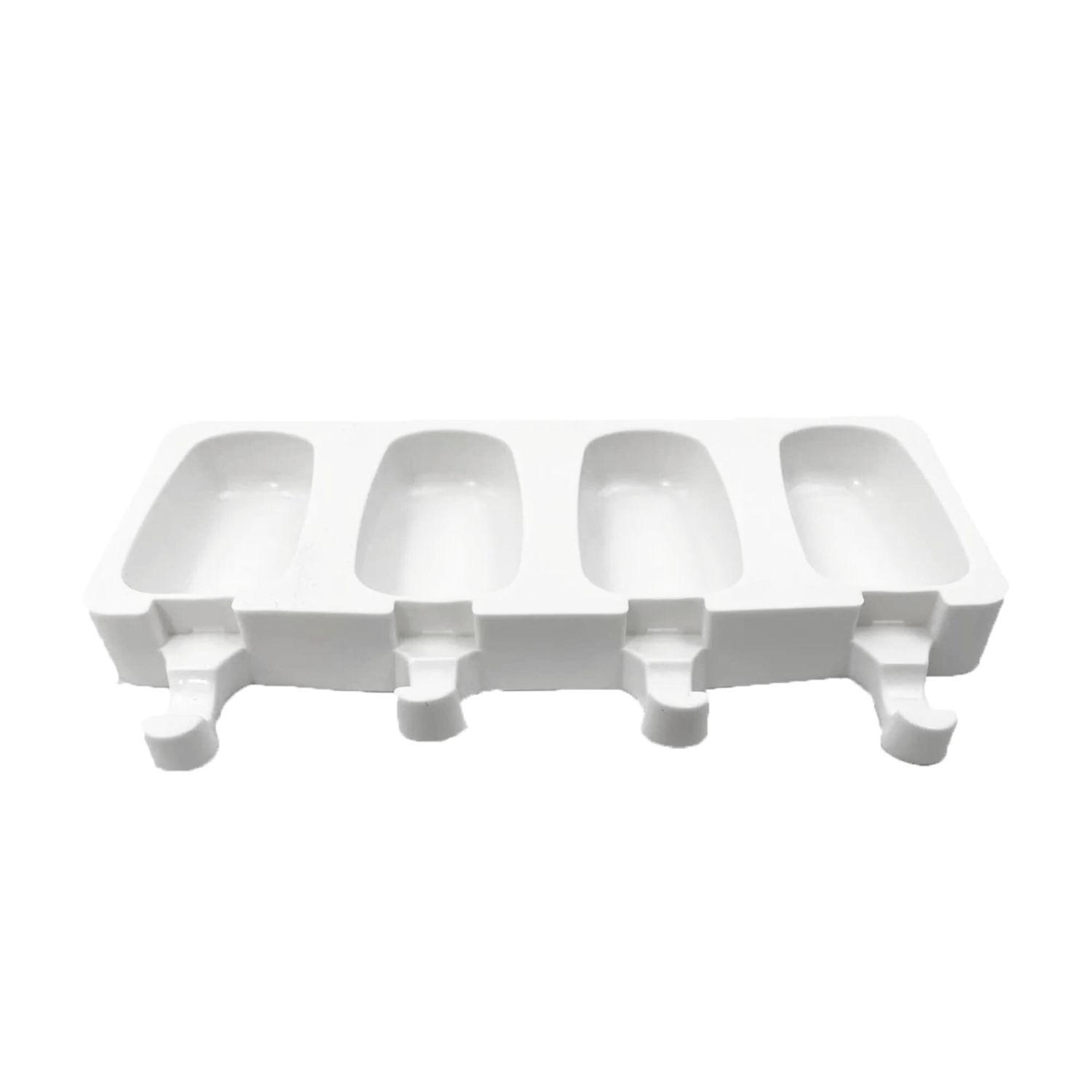 Moldes De Silicona Para Helados Molde Paletas Helado 4 Blanco-2