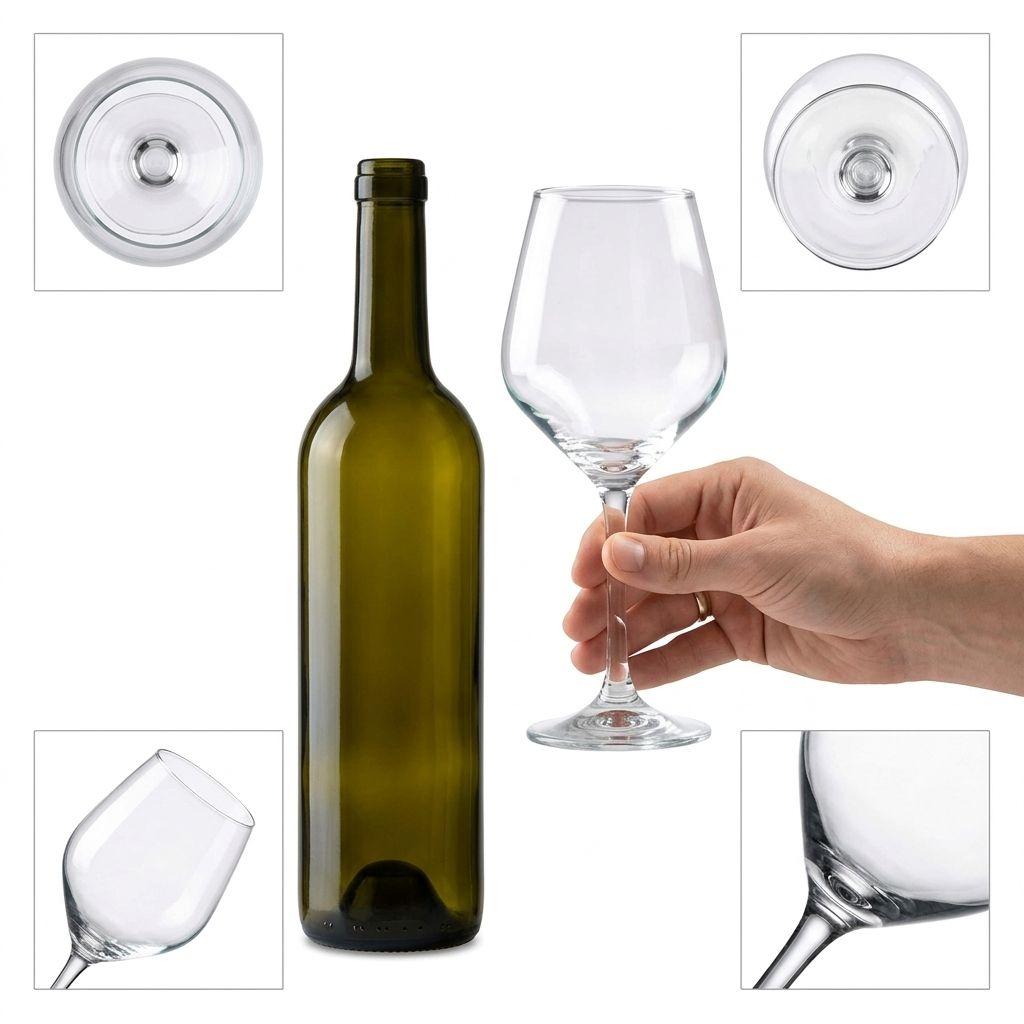 Set 6 Copas Vino Cristar Brunello 408mL Vidrio Transparente-8