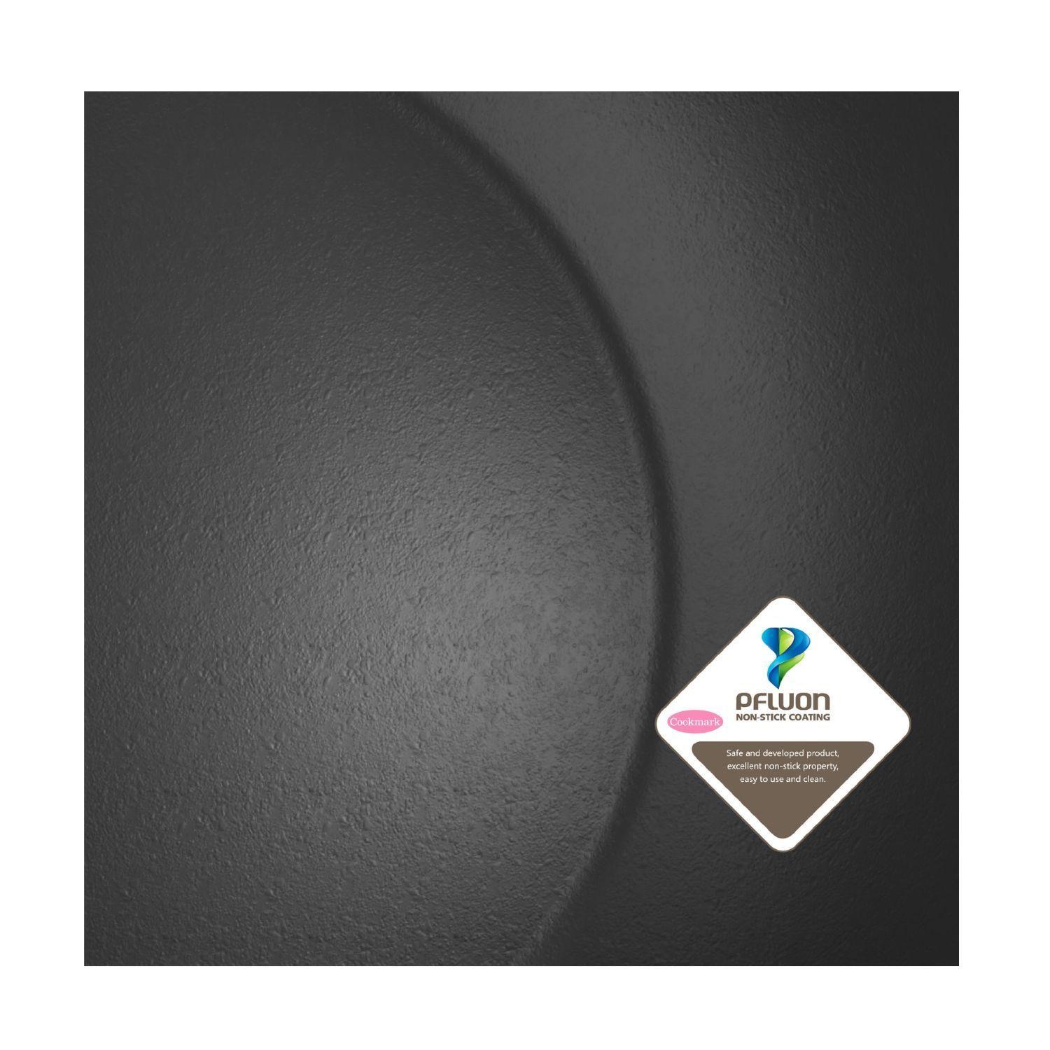 Wok Wens Hard Anodized 28cm Acero Inoxidable Tapa de Vidrio-6