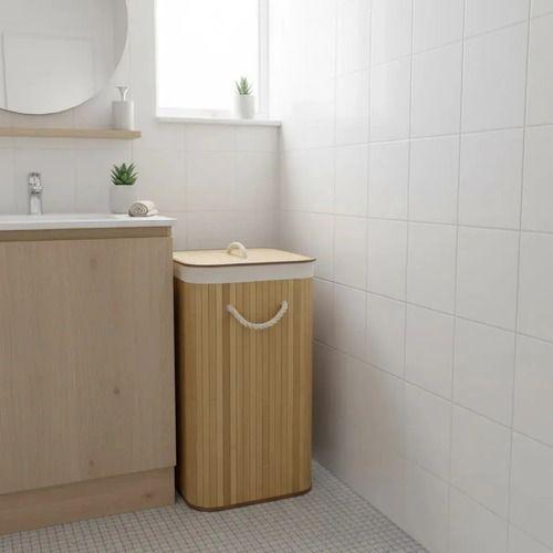 Canasto Cesta Ropa Sucia Tapa Plegable Bolsa Lavable-8