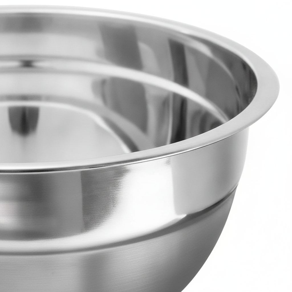 Set 5 Bowl Acero Inoxidable Reposteria Cocina Mezcladores-4