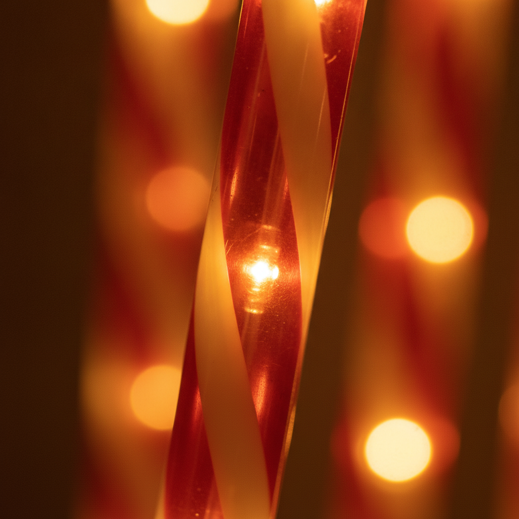 Set 6 Bastones Solares Navidad LED 62cm Jardín Camino Luces-5