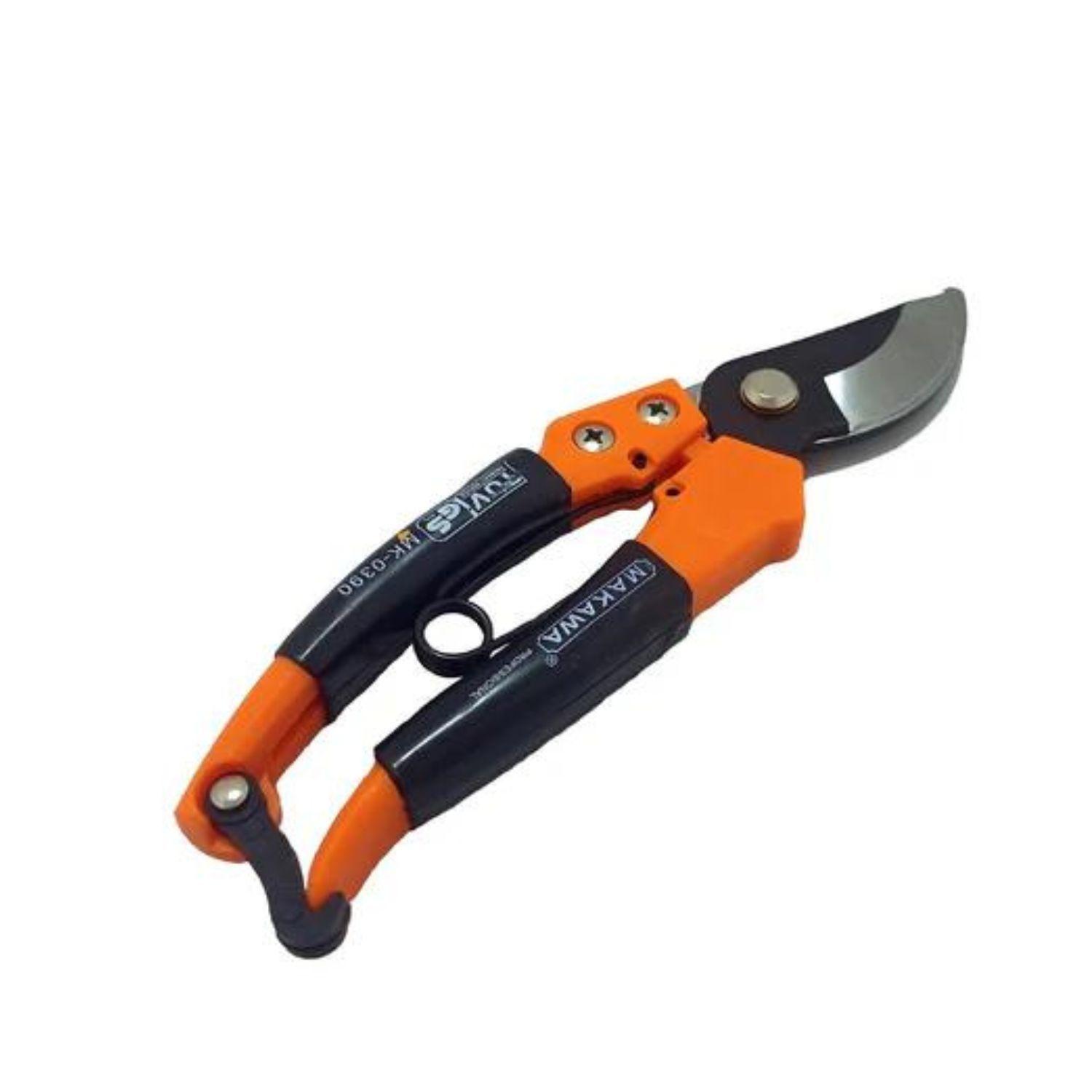Tijera Podadora de 20cm Multiuso Jardineria Profesional Ferreteria-2