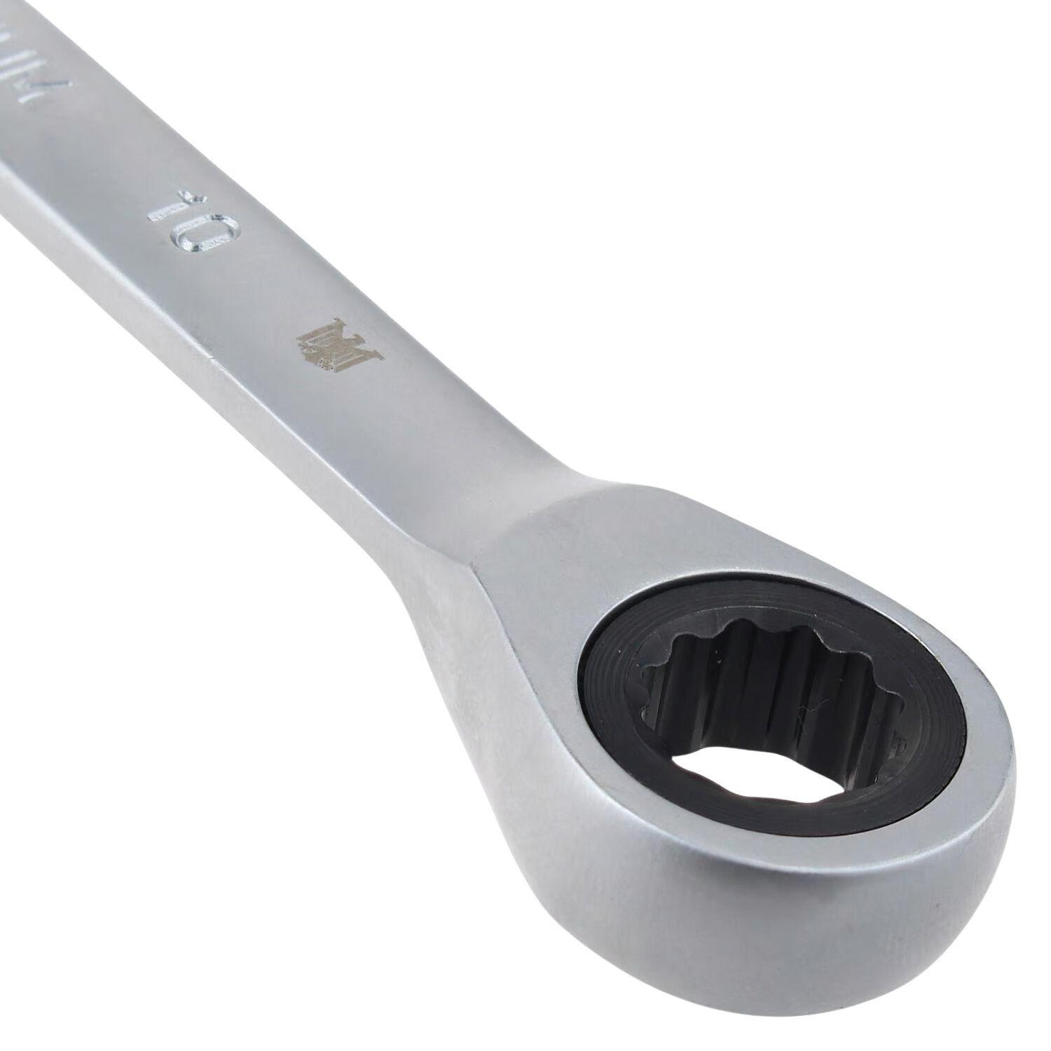 Llave Punta Corona con Chicharra 10mm Herramienta Profesional-3