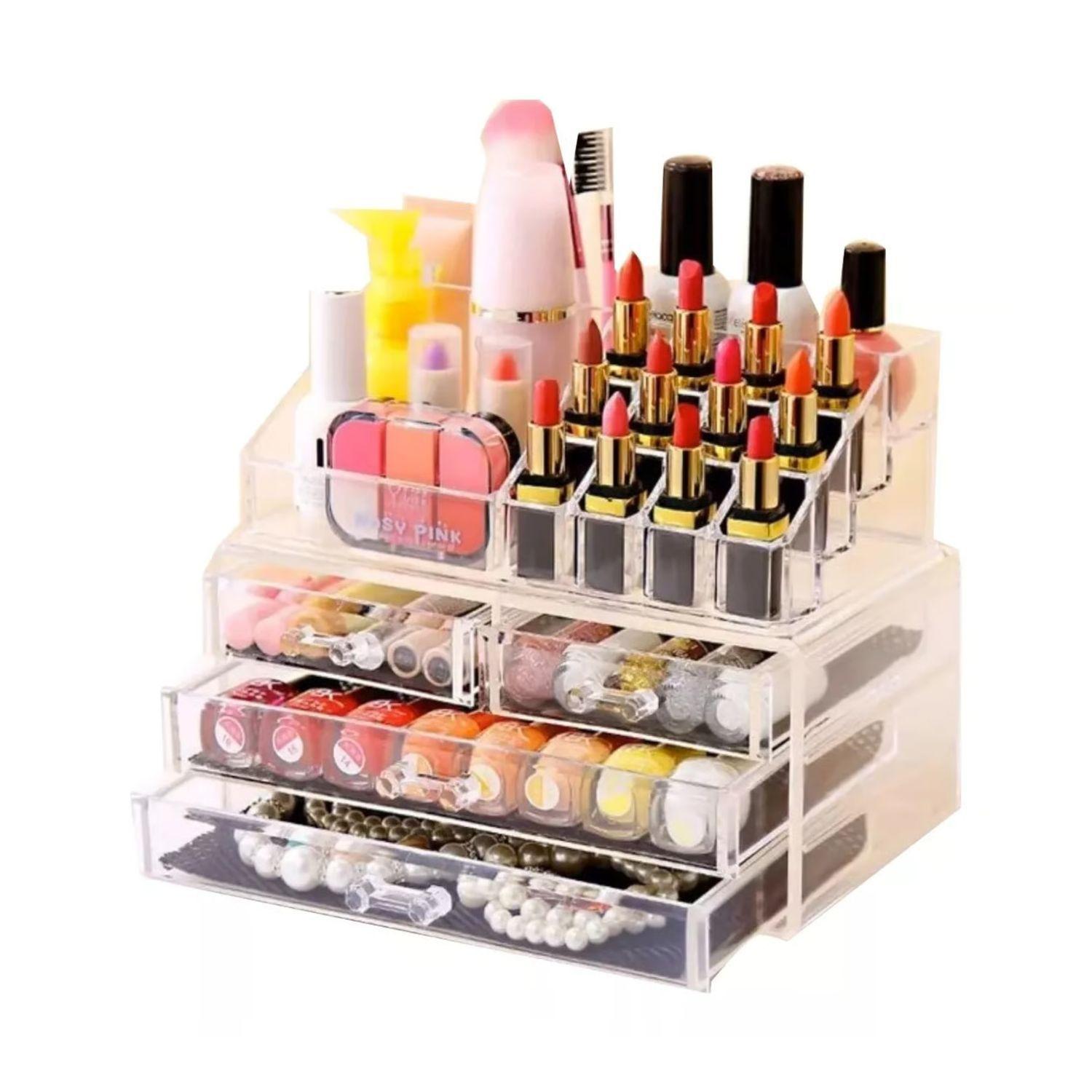 Organizador Rectangular 4 Bandejas Mostrador 22cm Coquette-3