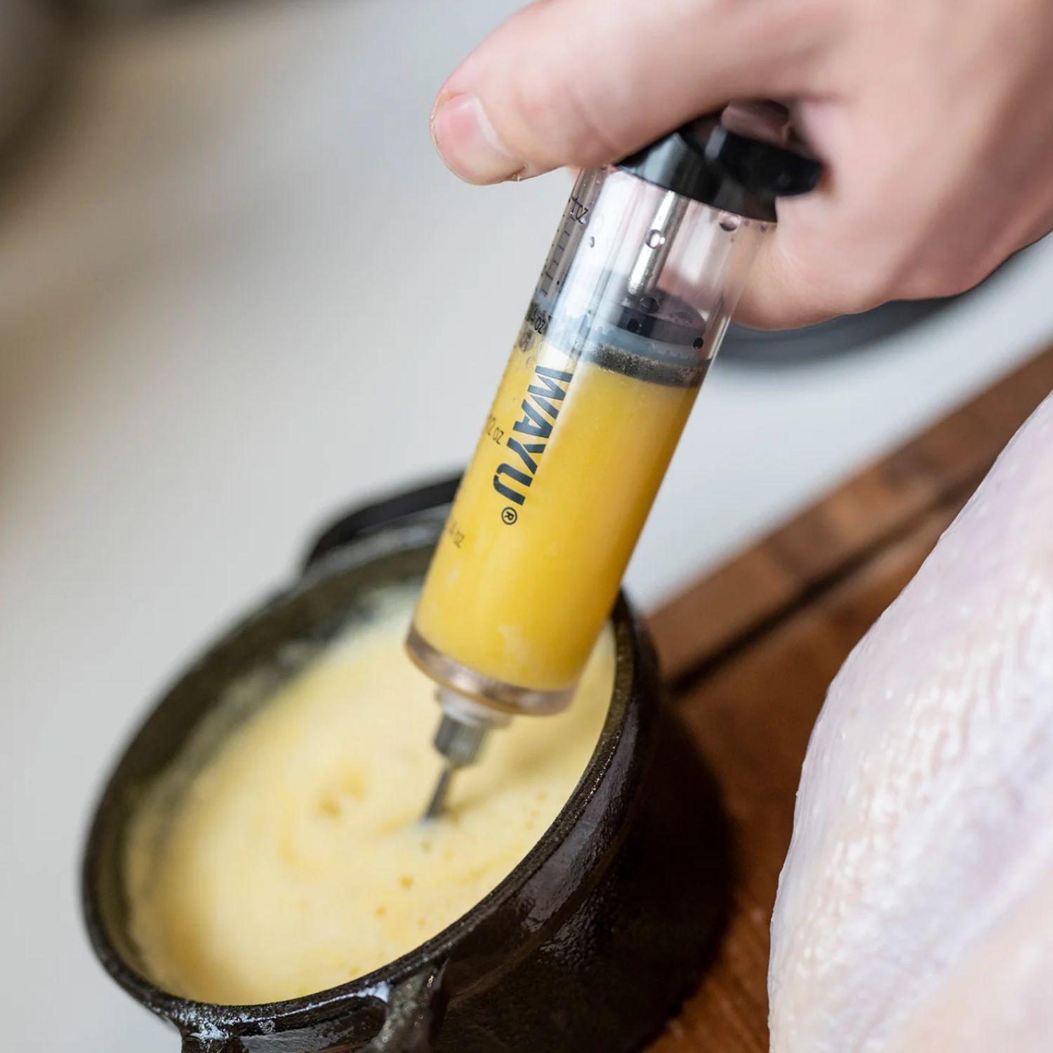 Jeringa Para Carne Wayu Meat Injector Parrilla BBQ Cocina-4