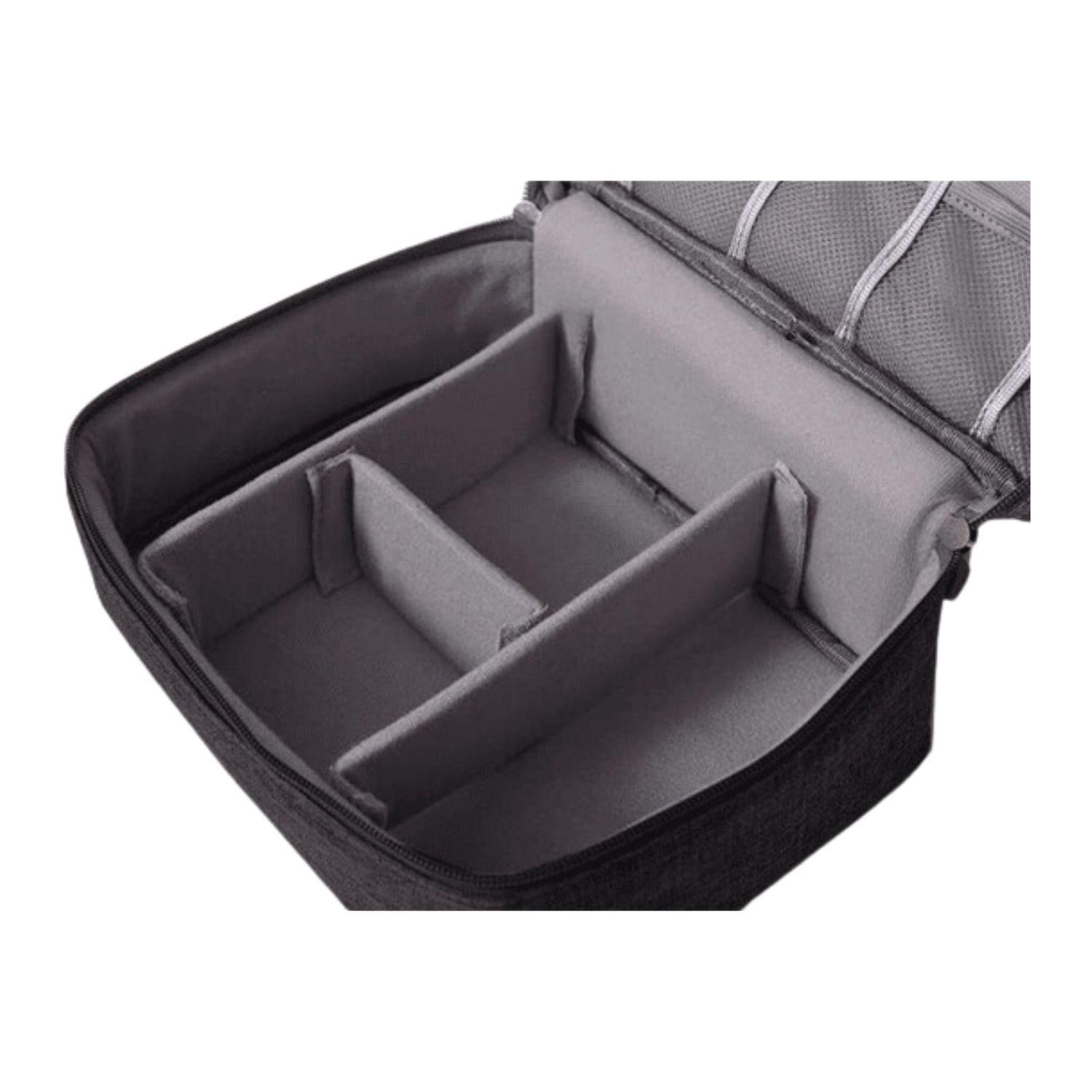 Estuche Organizador Cables Ordenador Bolso Organizador Viaje negro-2