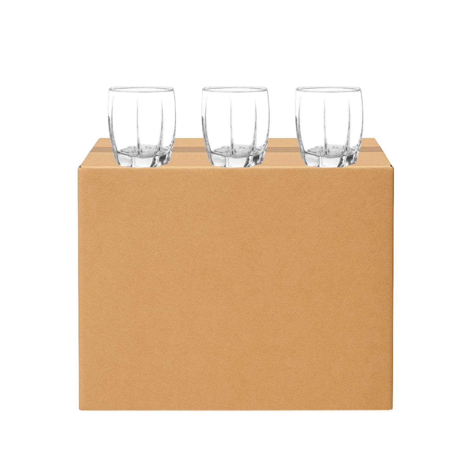 Set 48 Vasos Amadeus Rocks Bajos 353mL Menaje Cocina Cristar-0