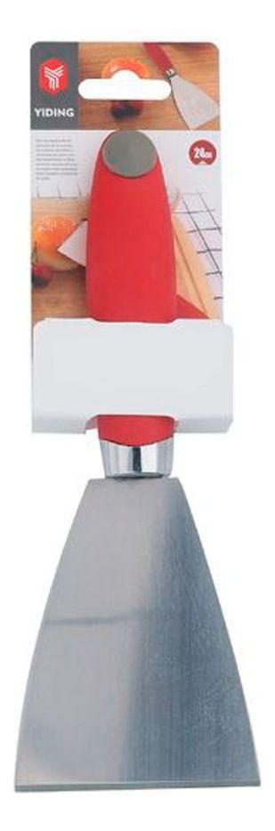 Espatula Para Cocinar Plana de 24 Cm Con Mango Silicona-1