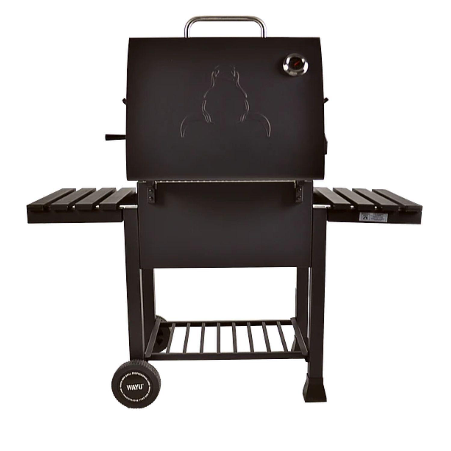 Parrilla A Carbon Con Spiedo Wayu Ruedas BBQ Grill Asados-2