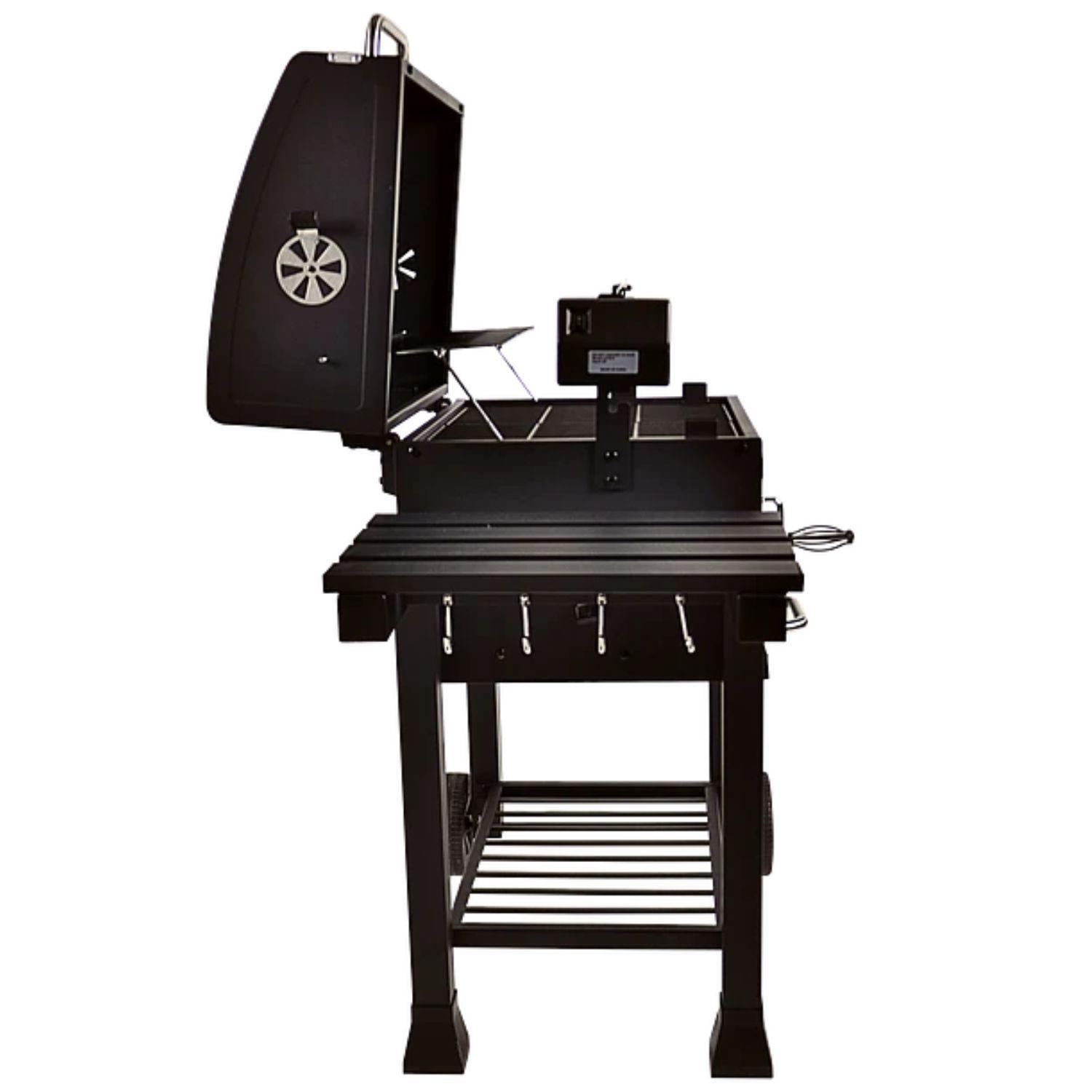 Parrilla A Carbon Con Spiedo Wayu Ruedas BBQ Grill Asados-4