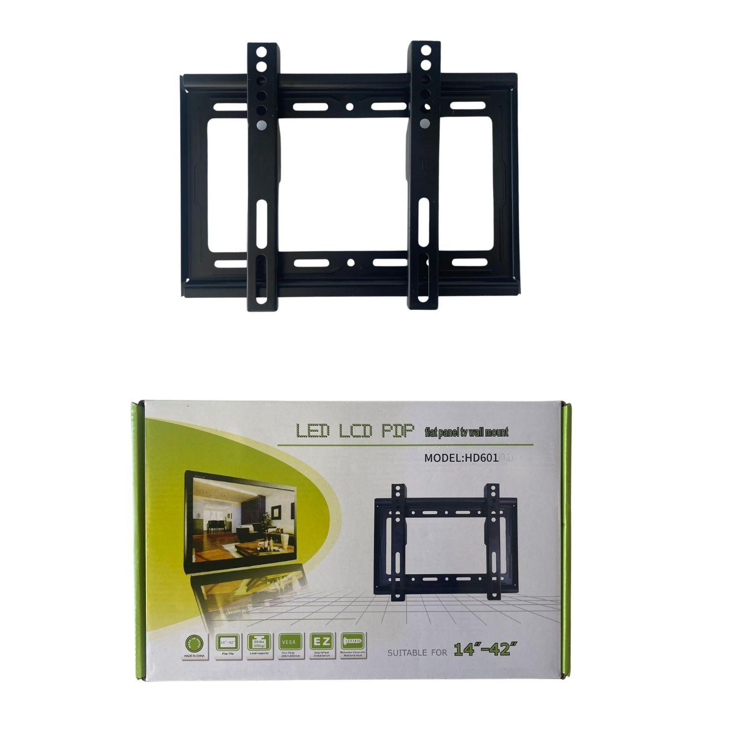 Soporte Tv Negro 14 A 42 Pulgadas Ajustable 28cm-3