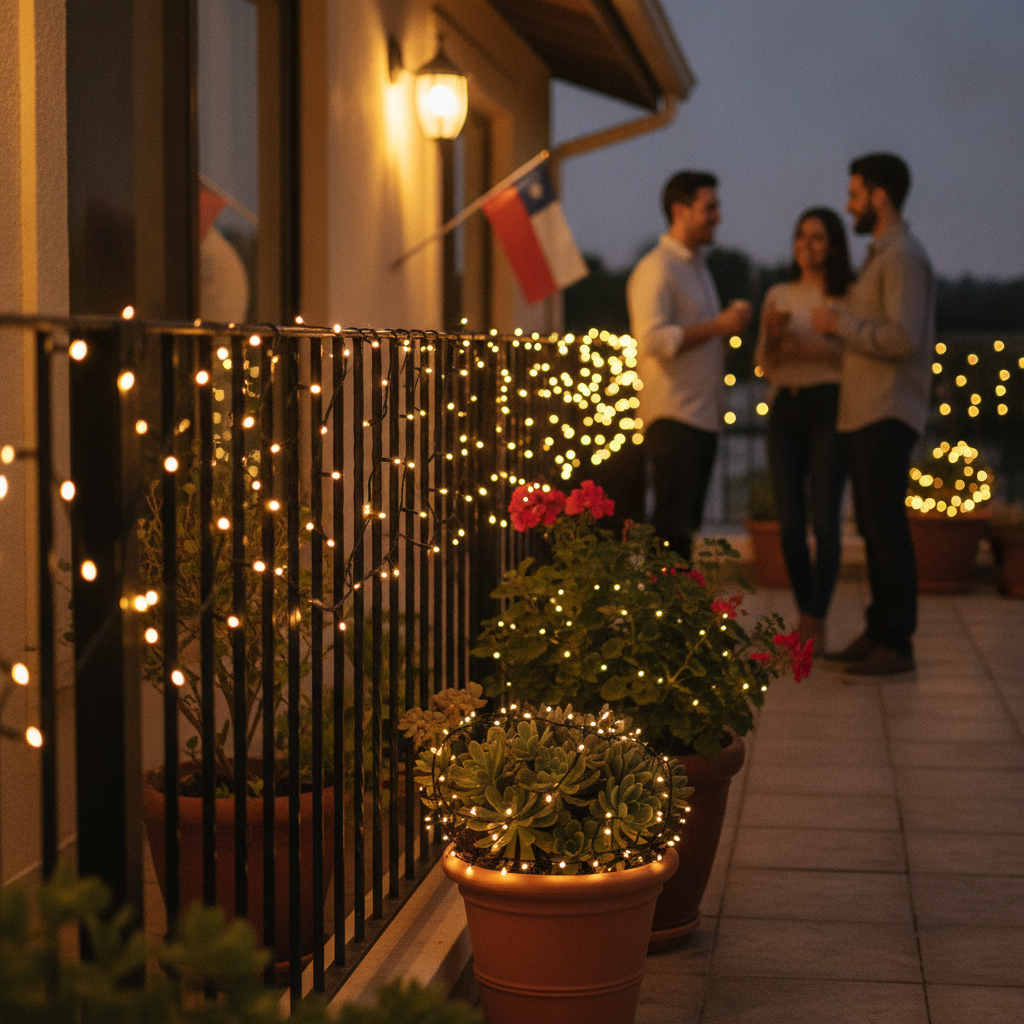 Guirnalda Solar 200 Luces Led 22m Luz Cálida Jardín Árbol-2