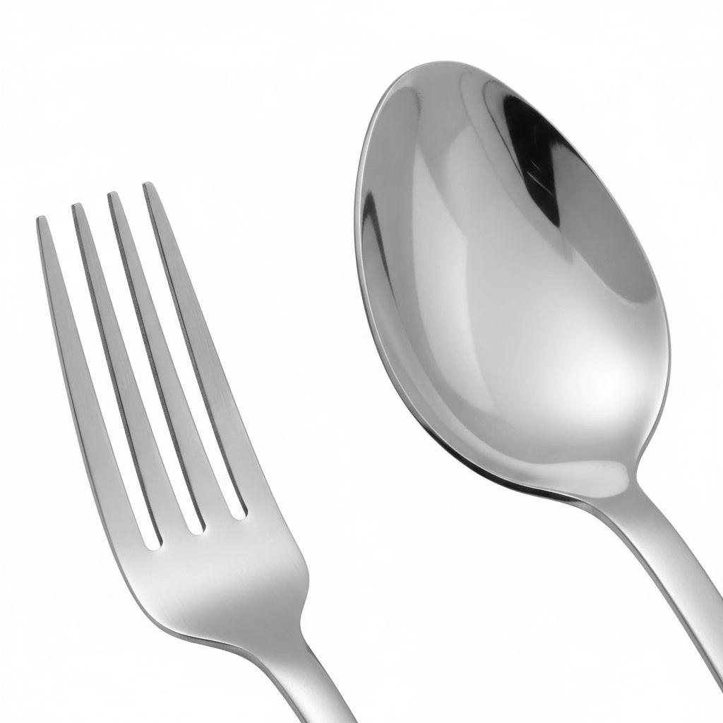 Set Cubiertos 24 Piezas Acero Inoxidable Krons Wigan Carne-1