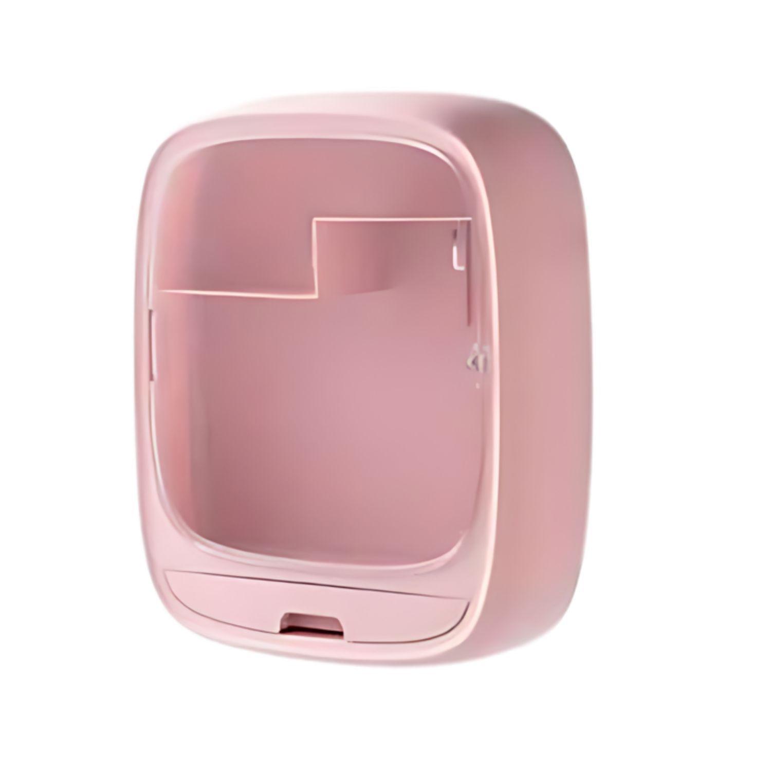 Comestiquero Montable Rosa 27cm Almacenamiento Organizador-3