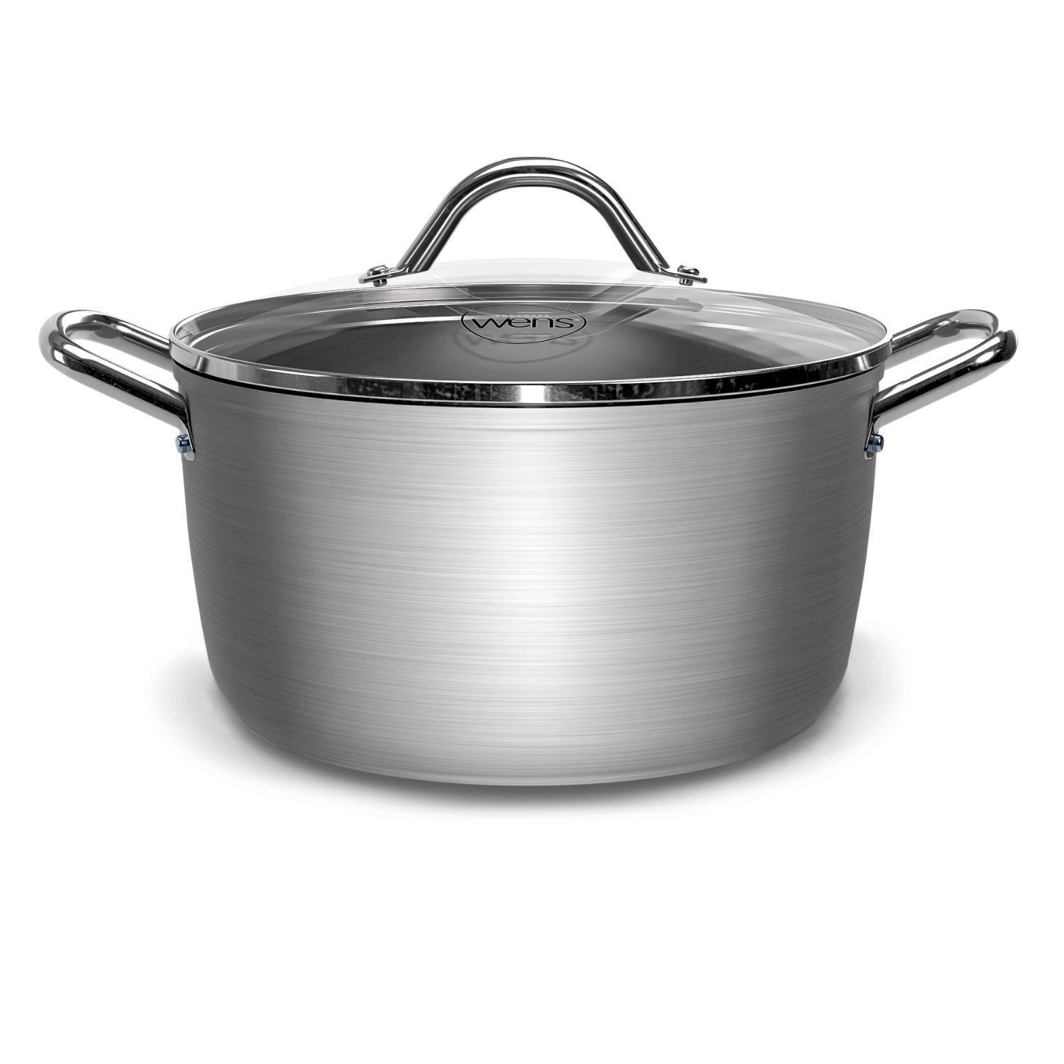 Bateria Cocina Wens Hard Anodized 7 Piezas Aluminio Forjado-1