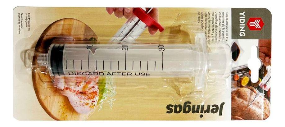 Jeringa Para Rellenar Pavos Salas Cocinas Donuts Crema 60 Ml-1