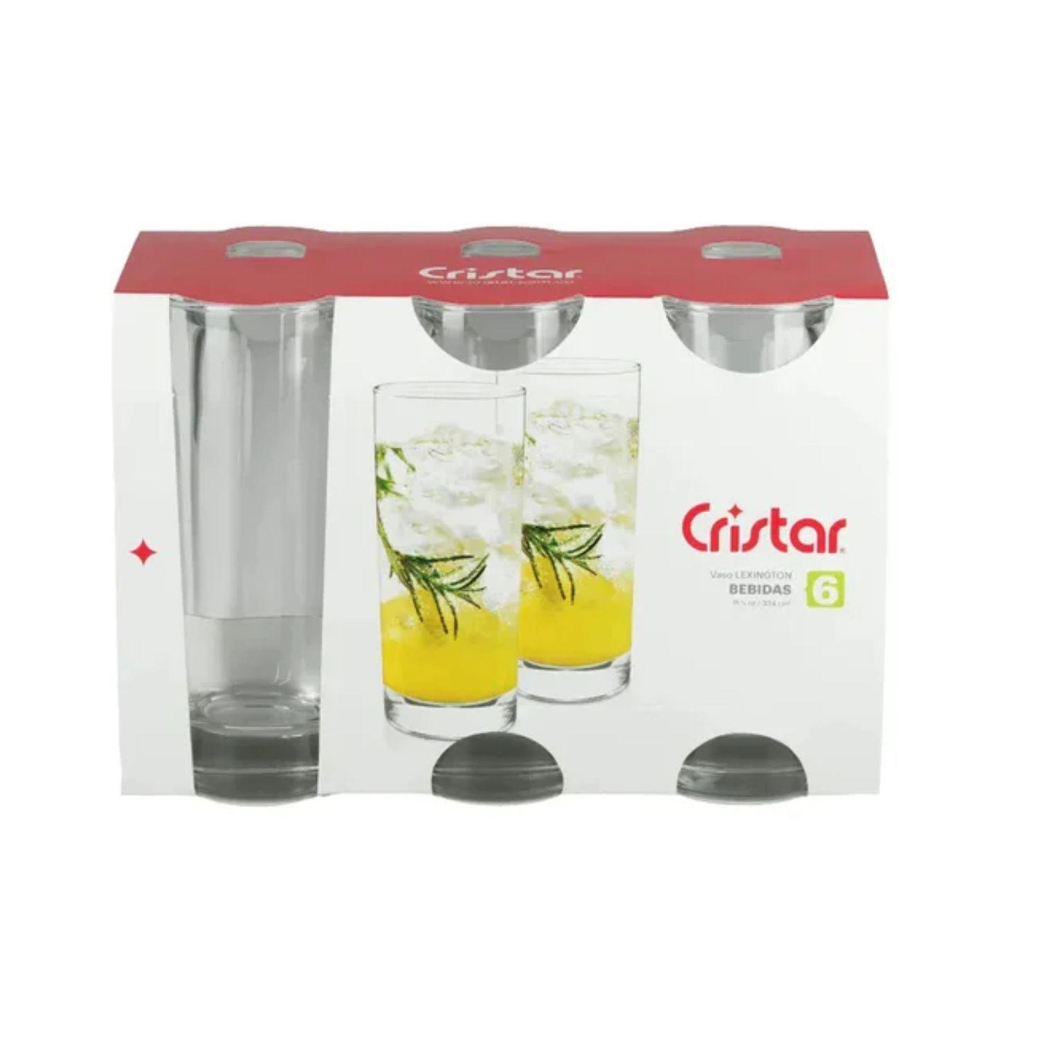 Set 6 Vasos Altos Modelo Lexington 334mL Whisky Pisco-2