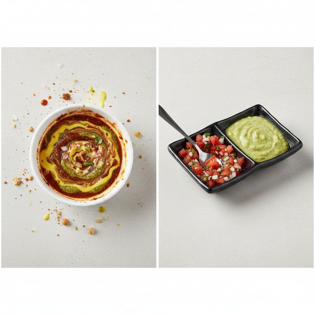 Salsero Doble Ceramica Tokai Dividido Negro Cocina-3