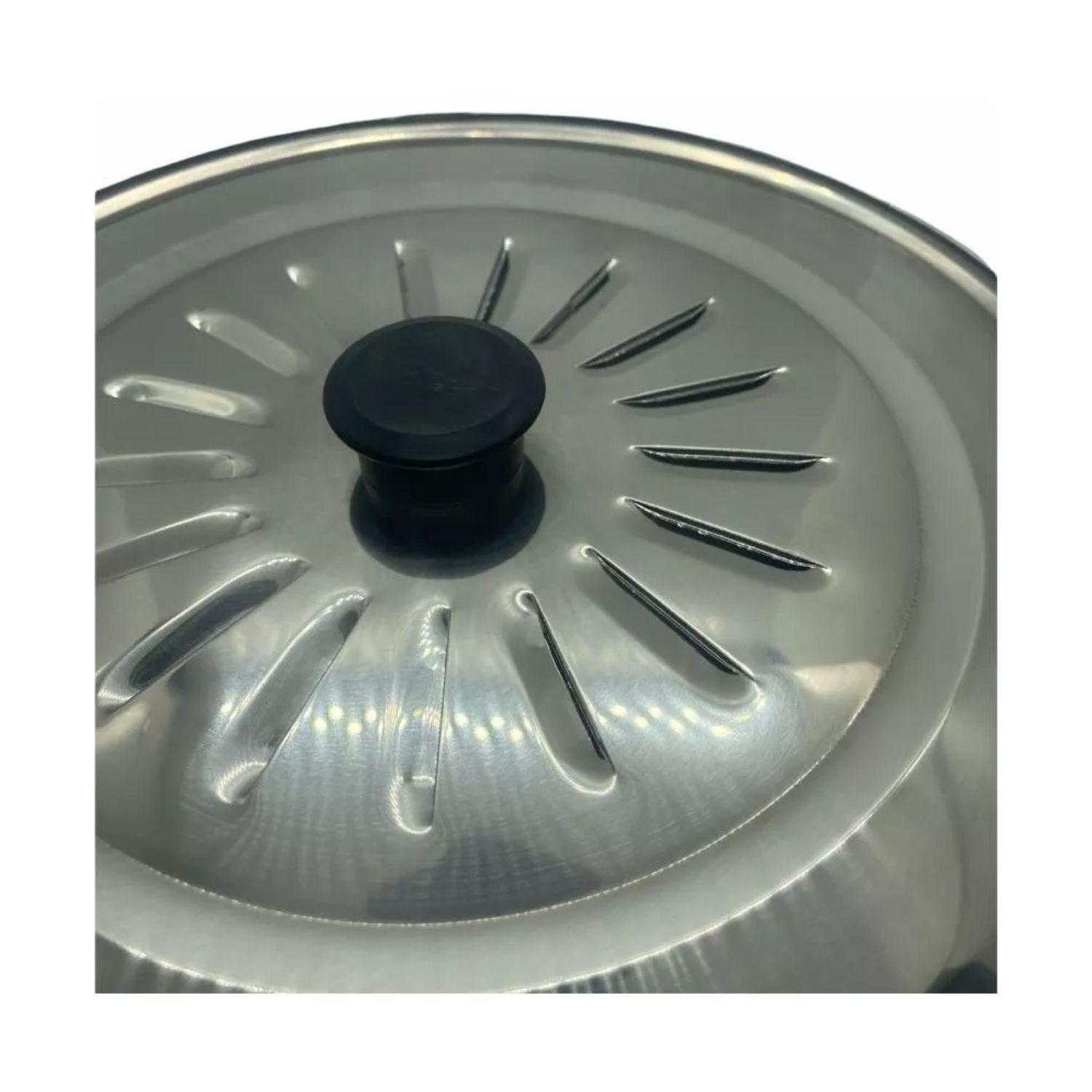 Tapa De Olla 22cm Alta Calidad Diseño Moderno Acero-2