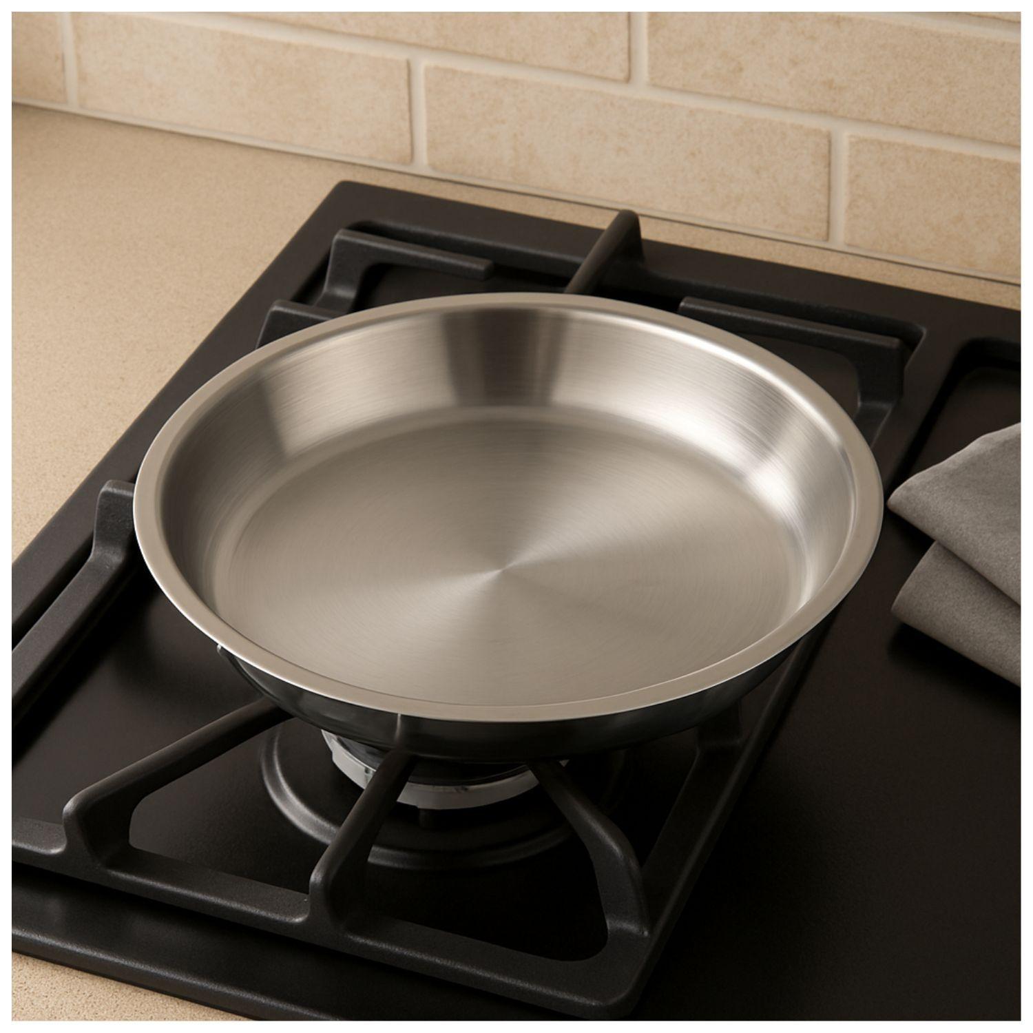 Bandeja Redonda Cuiner De Servicio 35cm Acero Inoxidable-2