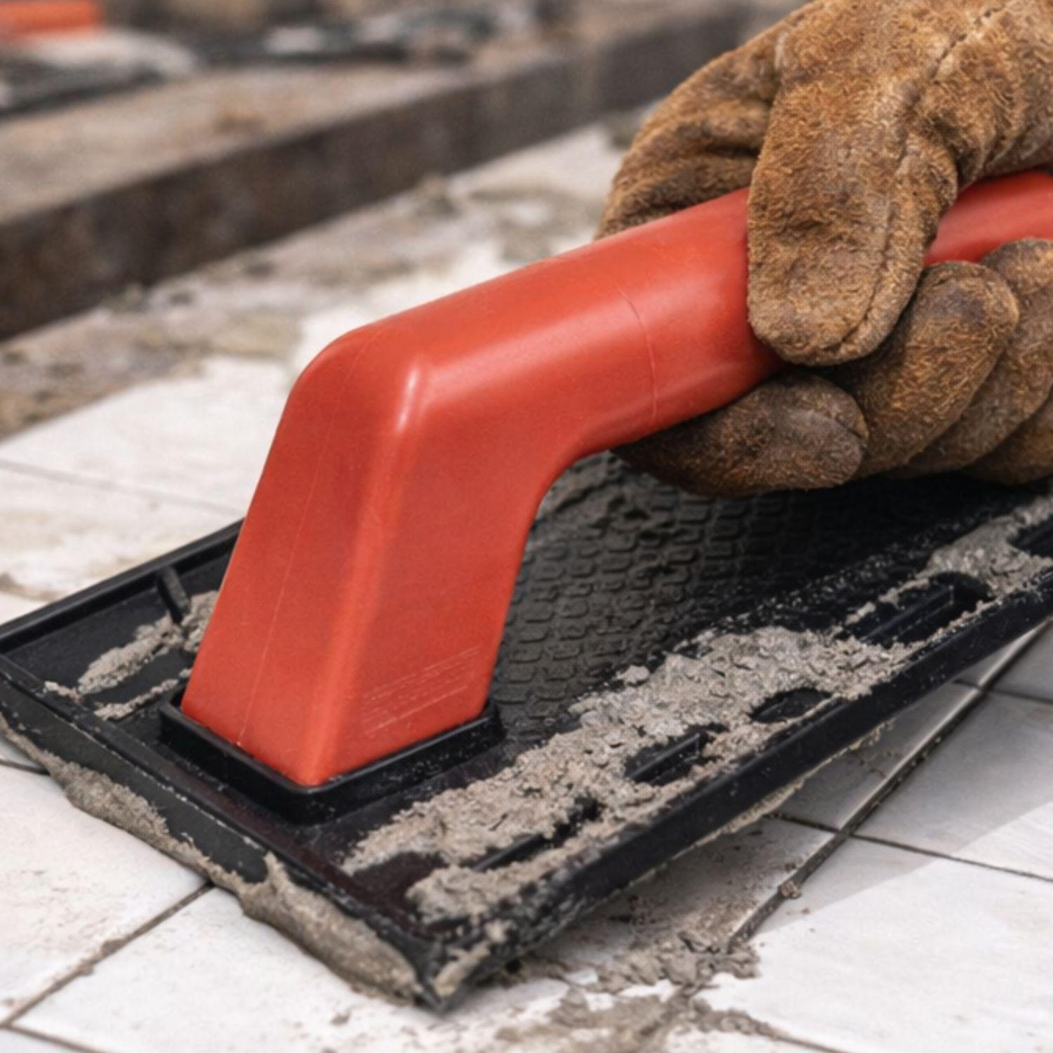 Llana Albañil de Plastico 26x14cm Herramienta Construcción-2