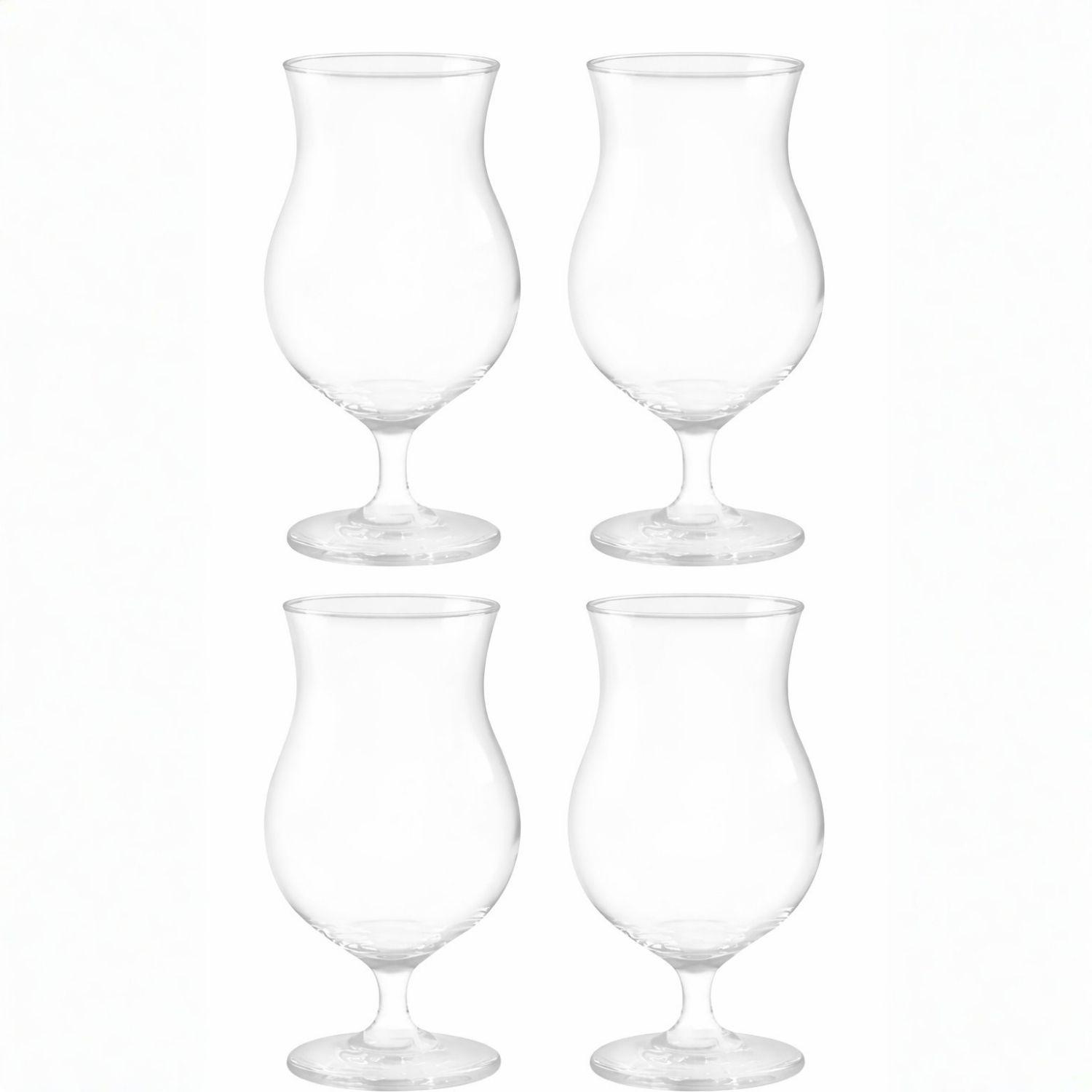 Set 4 Copas Cerveceras Premium Praga 442mL Cristar Beer-3