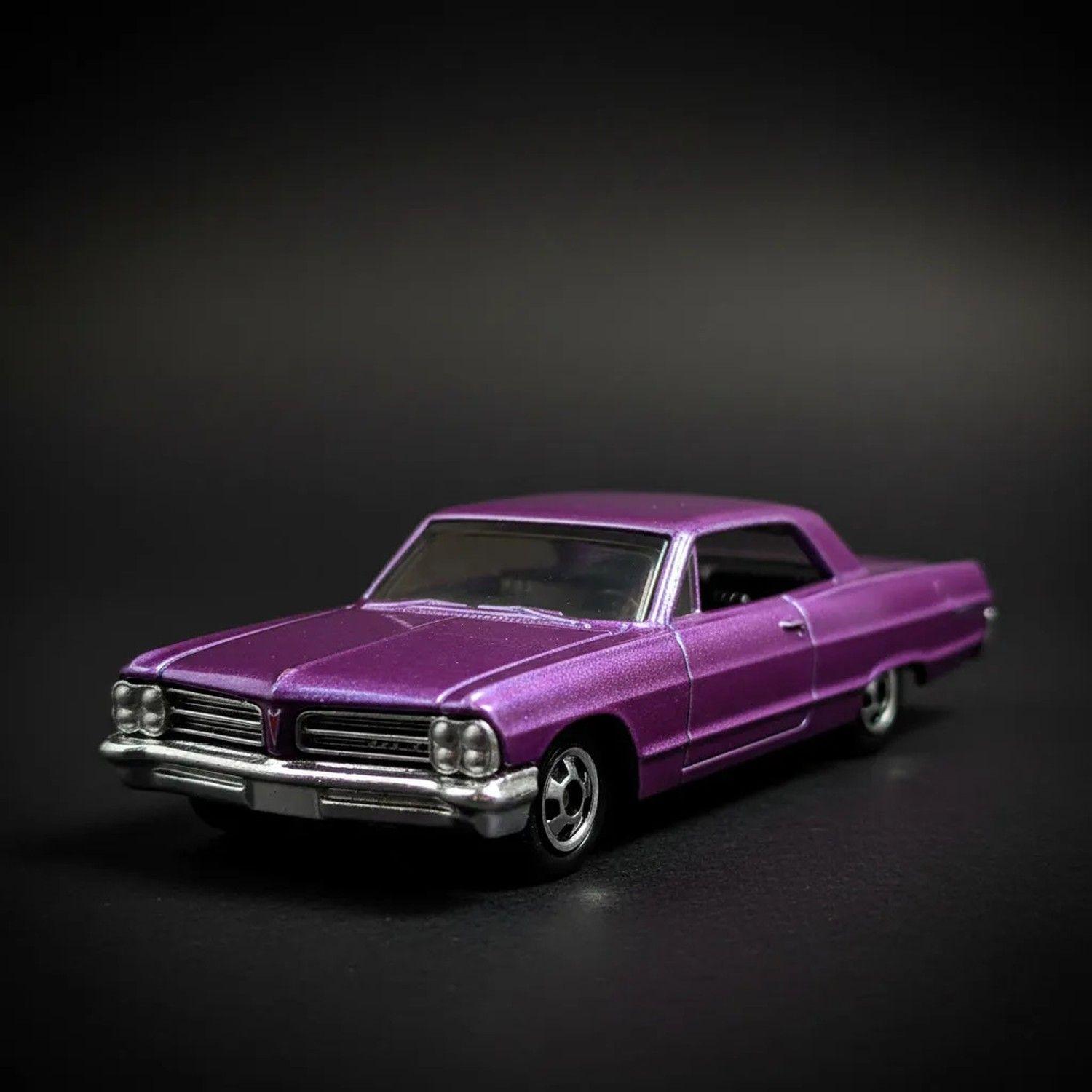 Pontiac Bonneville 1965 Hot Wheels Silver 1/64-6