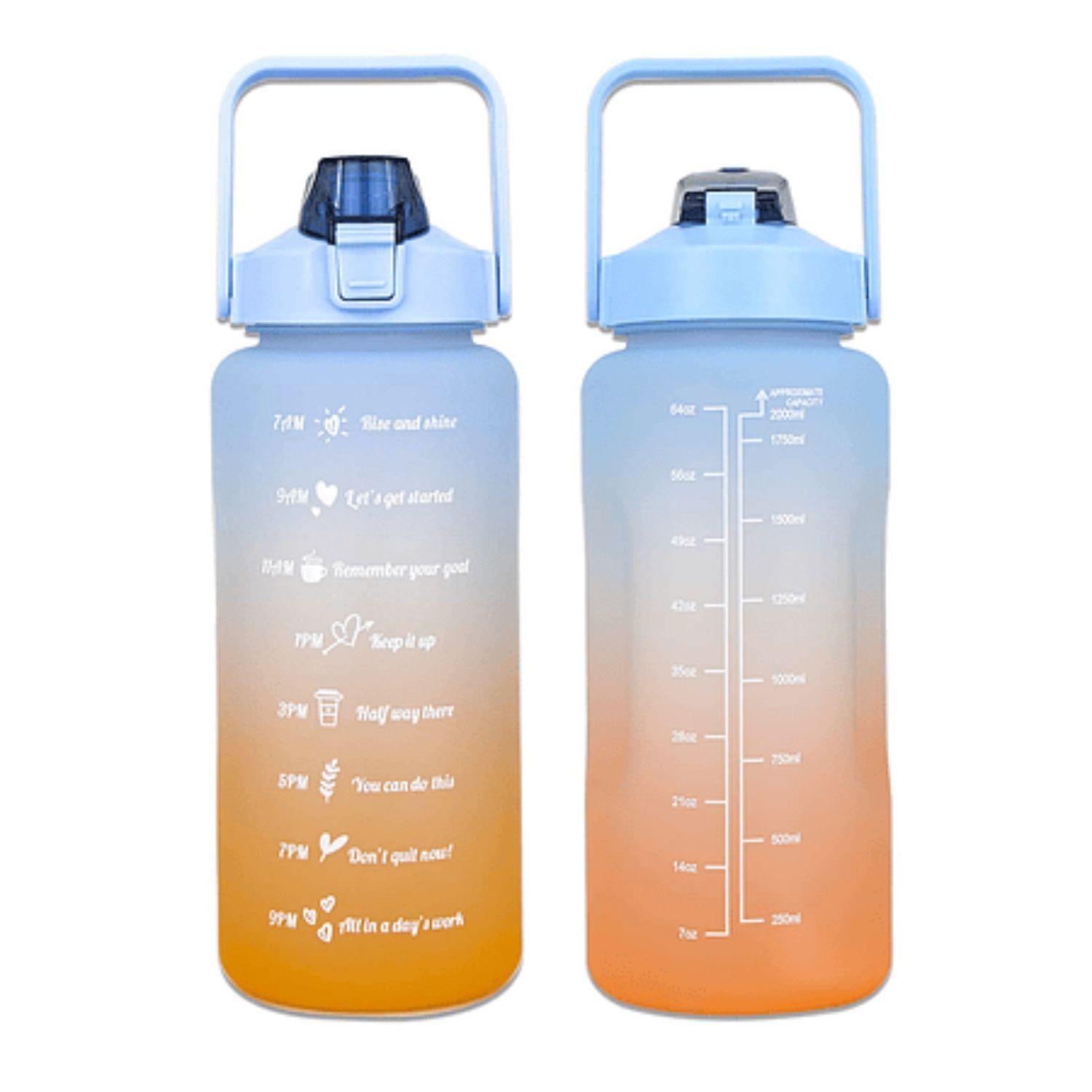 Pack 2 Botellas Agua Motivacionales De 2 Litros Y 900 Ml-5