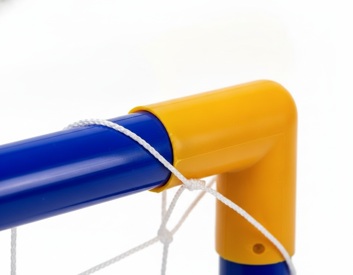 Mini Porteria Arco Futbol Pvc Con Malla Inflador Balón-2