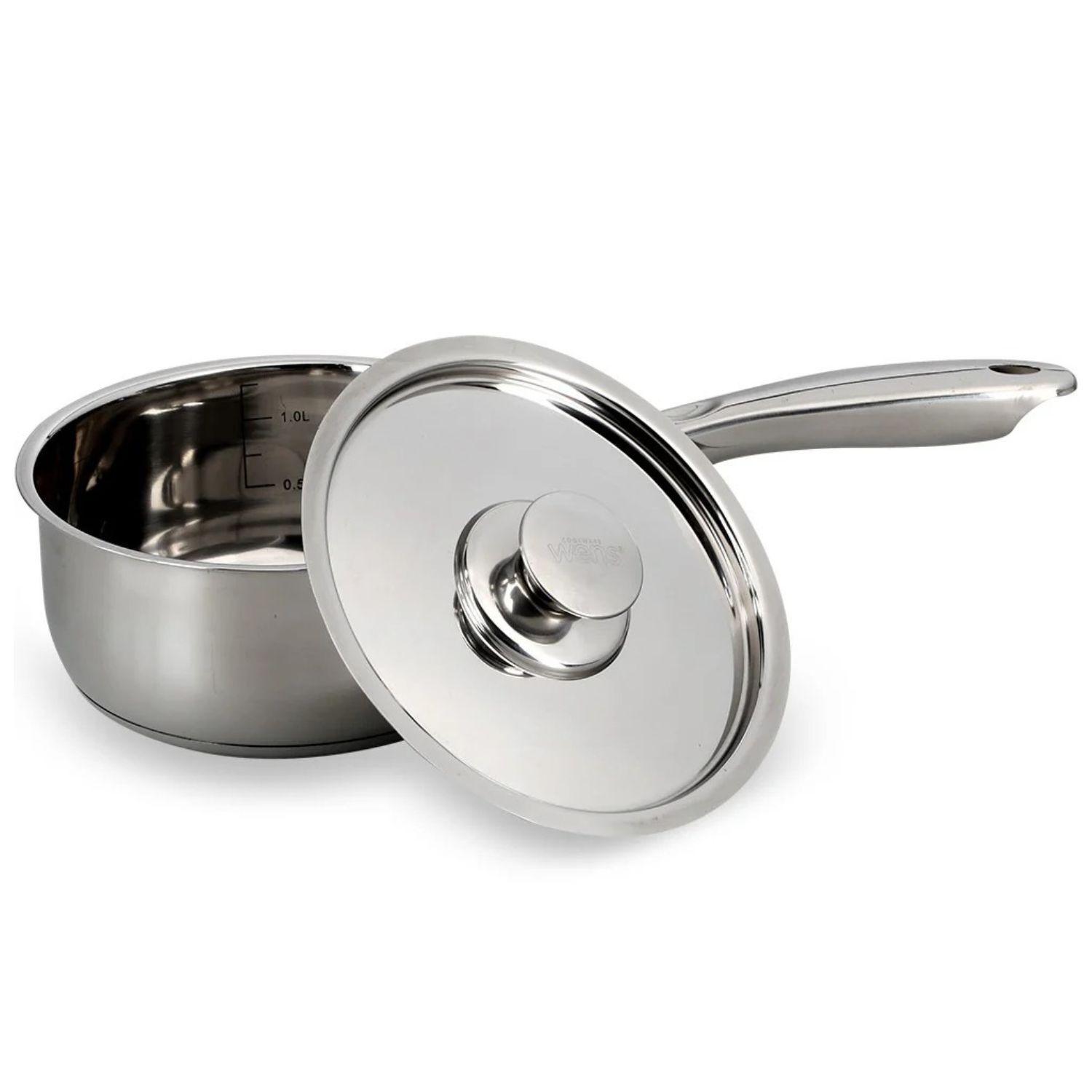 Bateria Cocina Wens 6 Piezas Acero Inoxidable Cocina 410-6SS-2