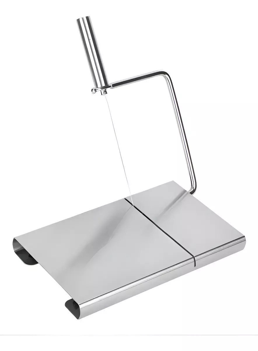 Cortador de Queso Acero Inoxidable con Alambre Cocina 21cm-0