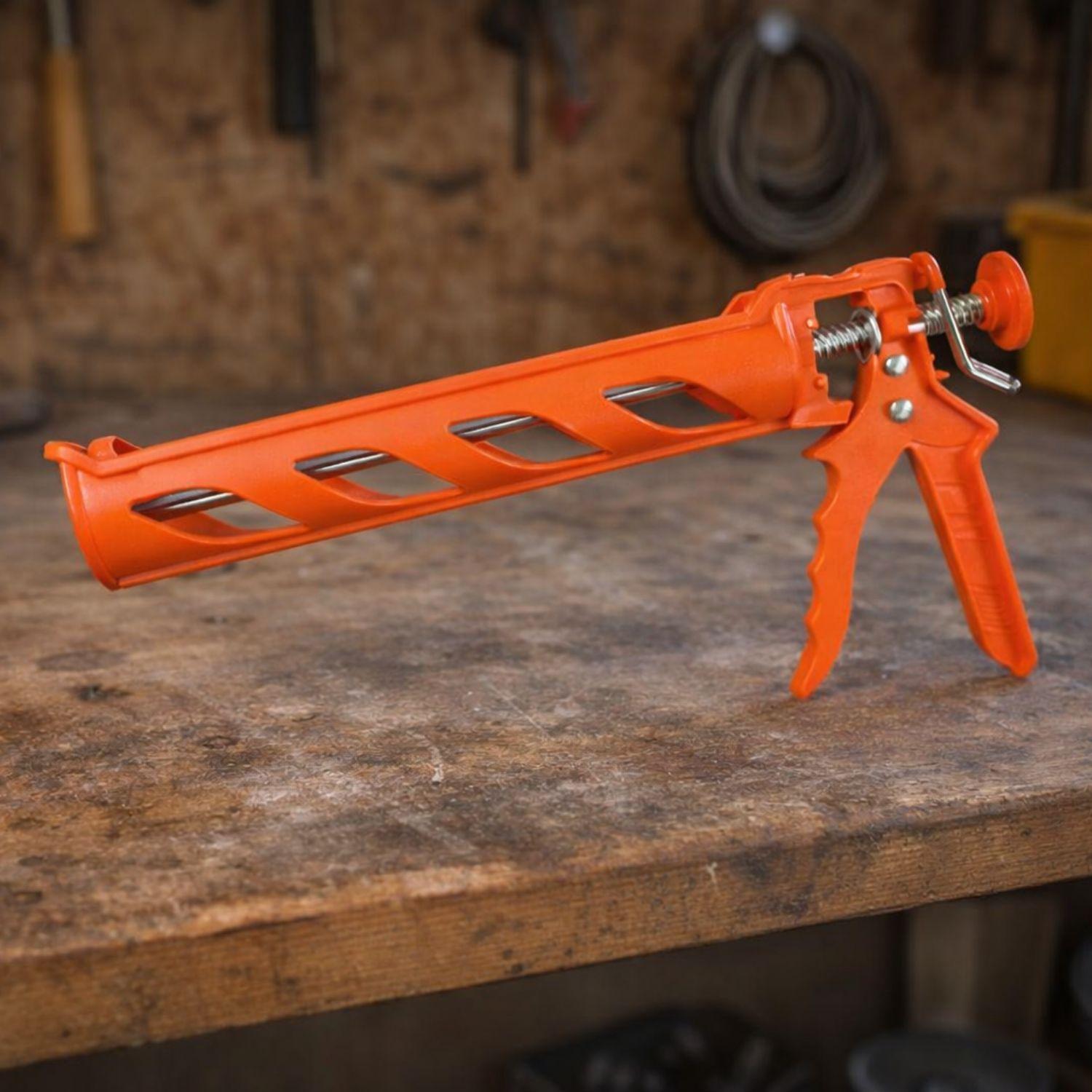 Pistola Gasfiter Naranjo Plastico 17x34cm Herramienta-2