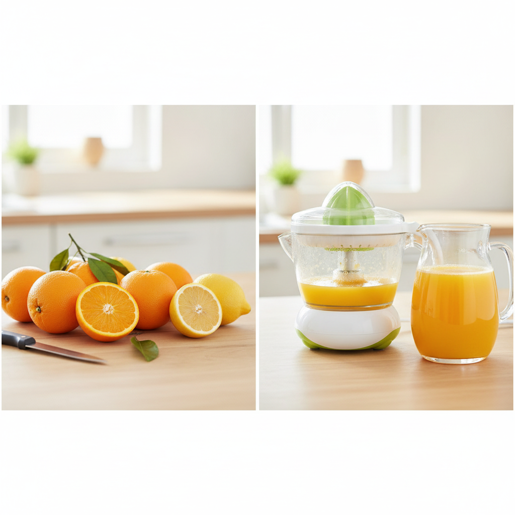 Exprimidor Eléctrico Cítricos 700ml Verde Sacajugos Naranja-8
