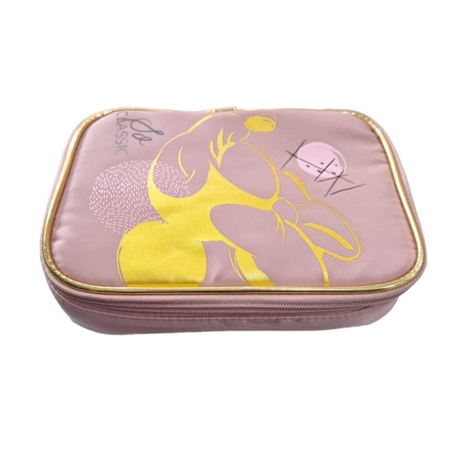 Estuche Organizador Escolar Viaje Diseño Elegante Rosa-2